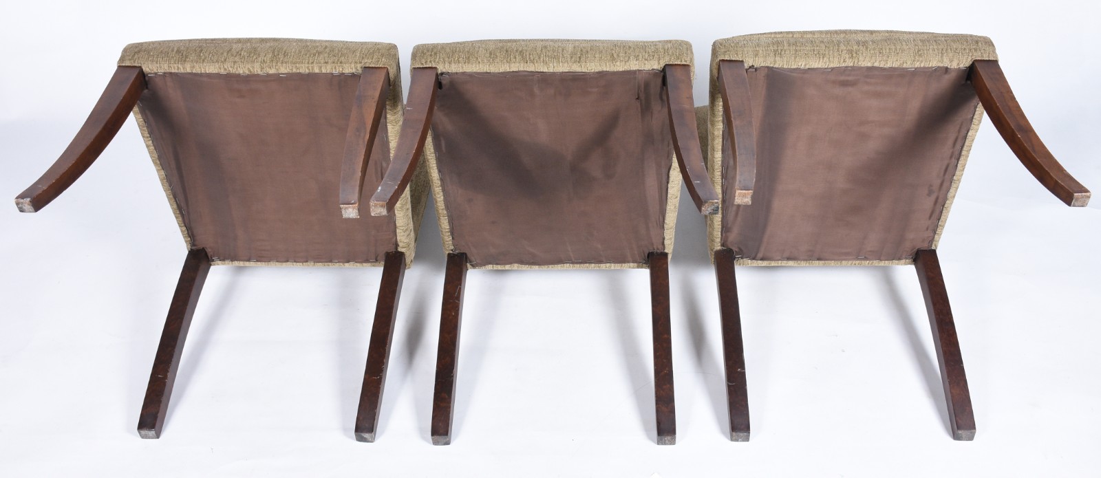 Conjunto com seis cadeiras estofadas para sala de jantar. - foto 6 de 7