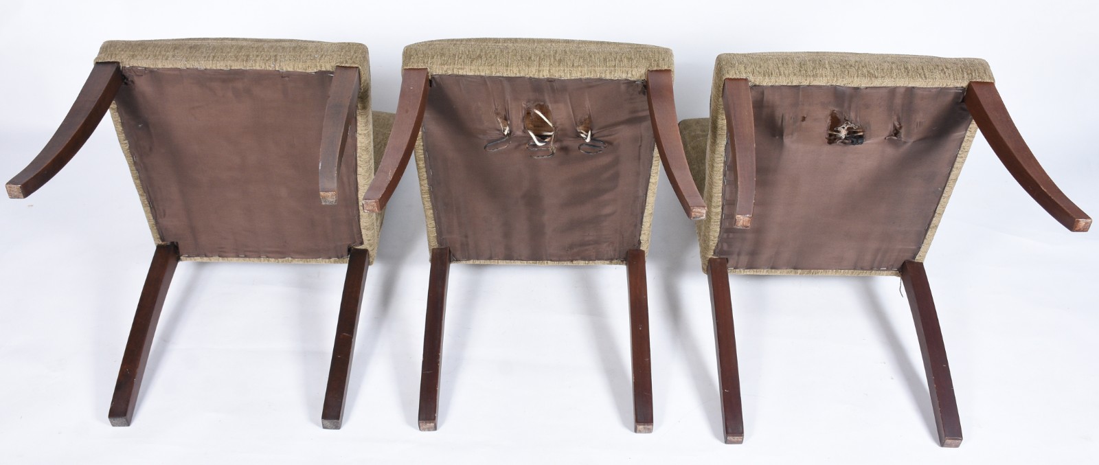 Conjunto com seis cadeiras estofadas para sala de jantar. - foto 7 de 7