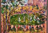 Sérgio Telles (1936-2022), Central Park - Nova ... - Óleo sobre tela - datado 2009.