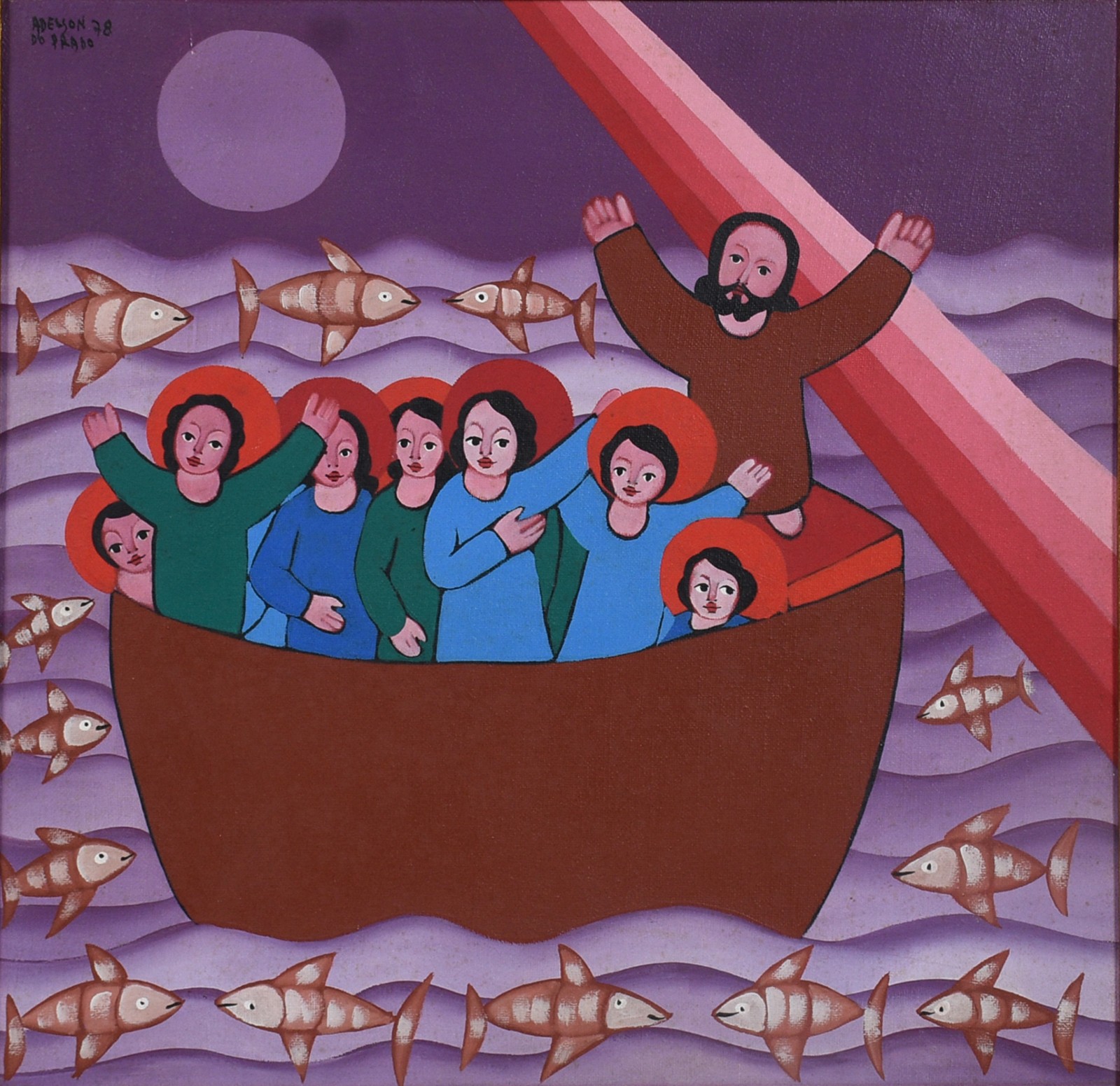 Adelson do Prado (1944-2013), Arca de Noé - Madonas e Meninos - foto 1 de 4