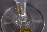 Aparelho de cristal Hering composto de: 18 flut... - Aparelho de cristal Hering composto de: 18 flutes, 12 para água, 10 para vinho branco, 12 para vinho tinto e 11 para licor. Total: 63 peças.