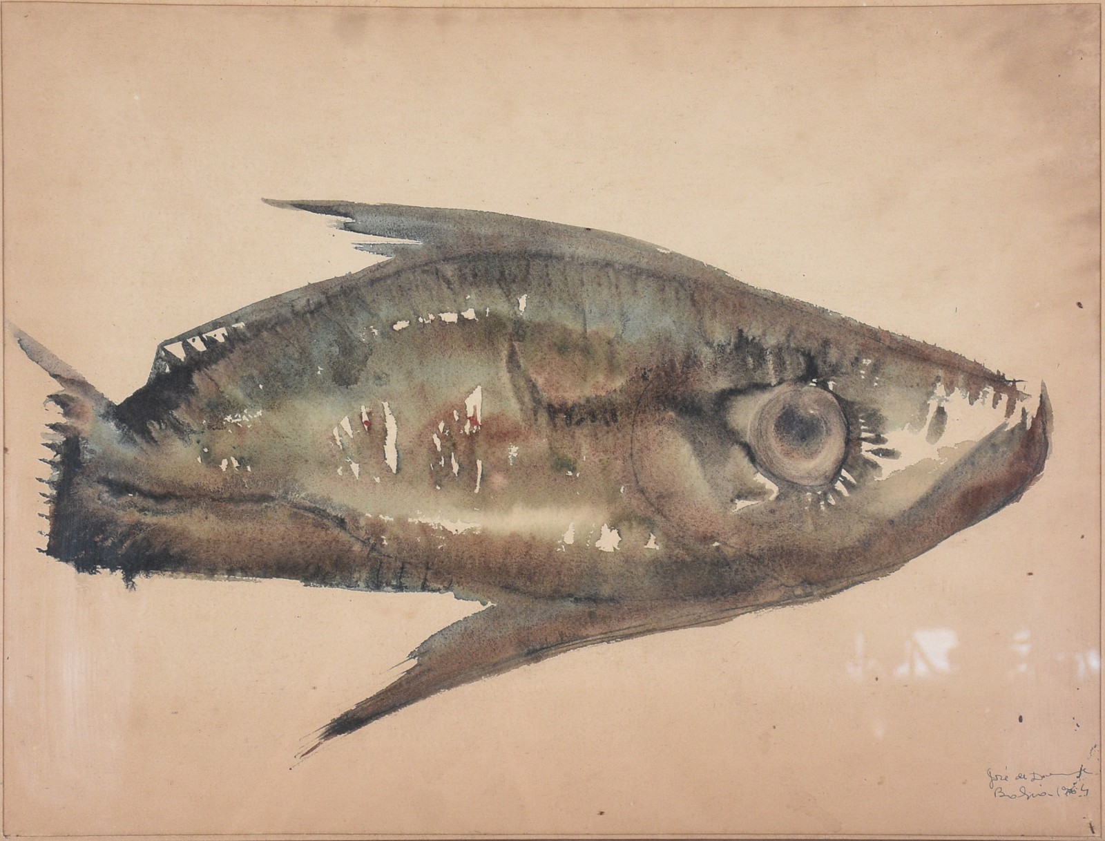 José de Dome (1921-1982), Peixe - foto 1 de 4