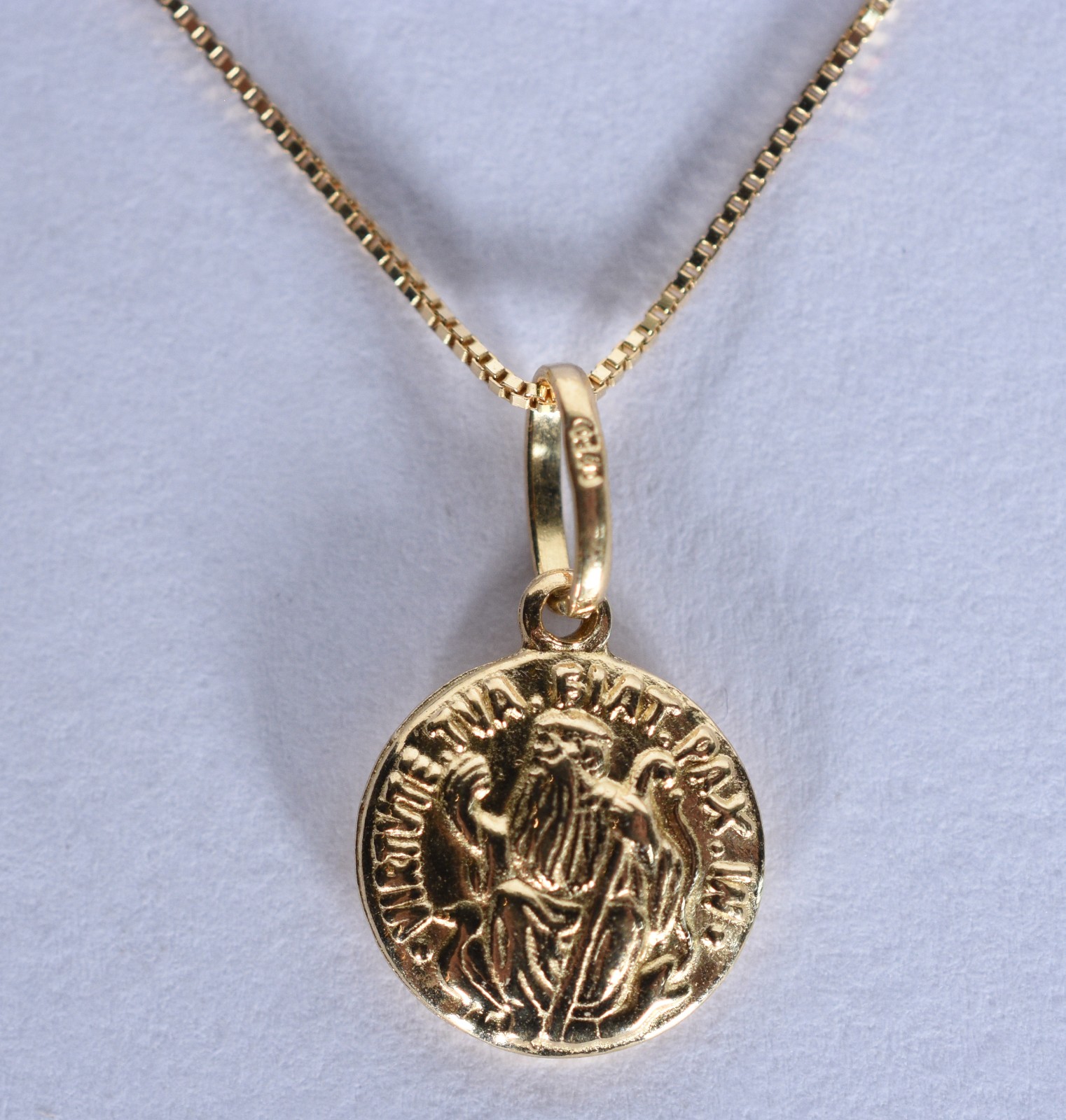 Colar de ouro 18 k, contraste 750 com pendente (Por motivos de... - foto 1 de 6