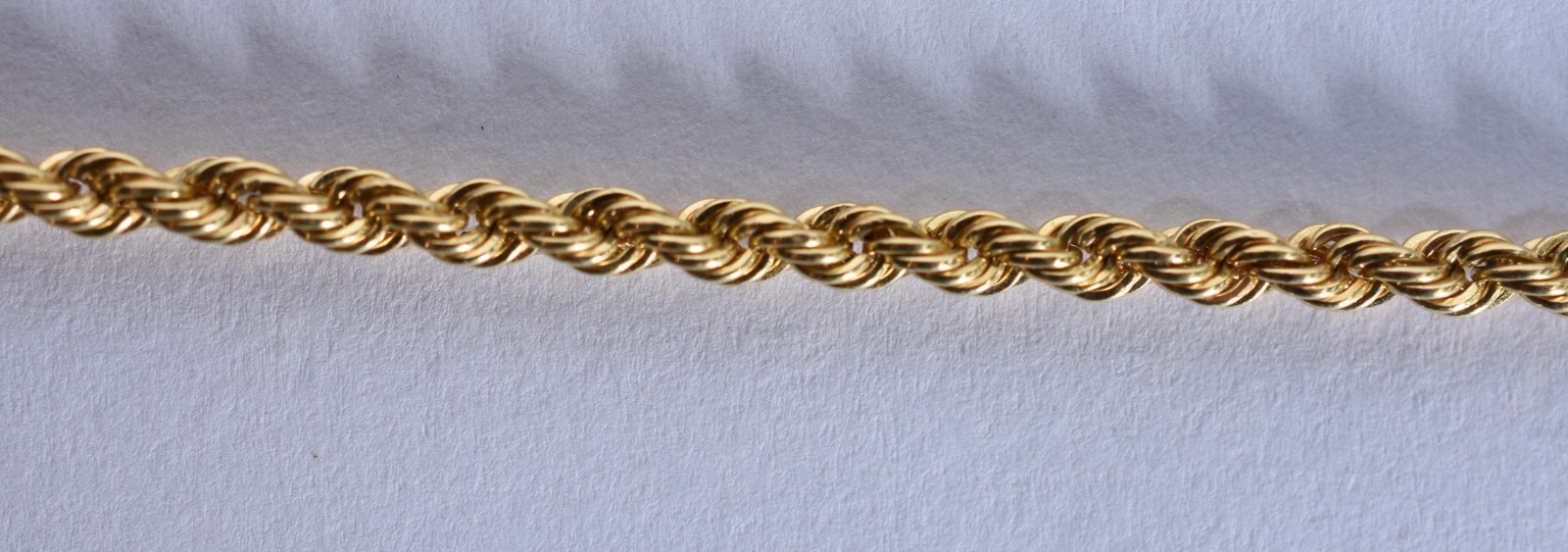 Colar de ouro 18 k, contraste 750 (Por motivos de segurança a peça... - foto 2 de 3