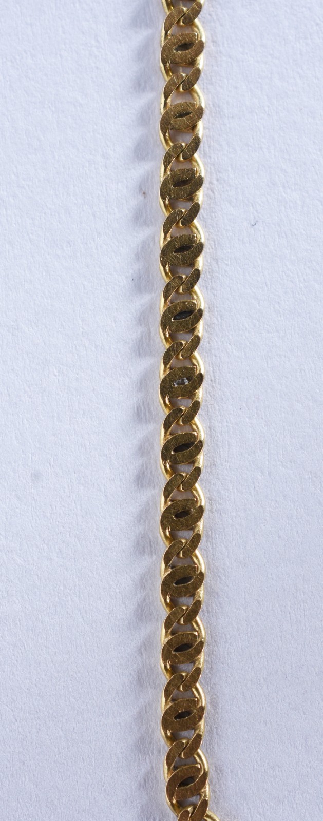 Pulseira de ouro batido de ouro 18 k, contraste 750 (Por motivos de... - foto 3 de 4