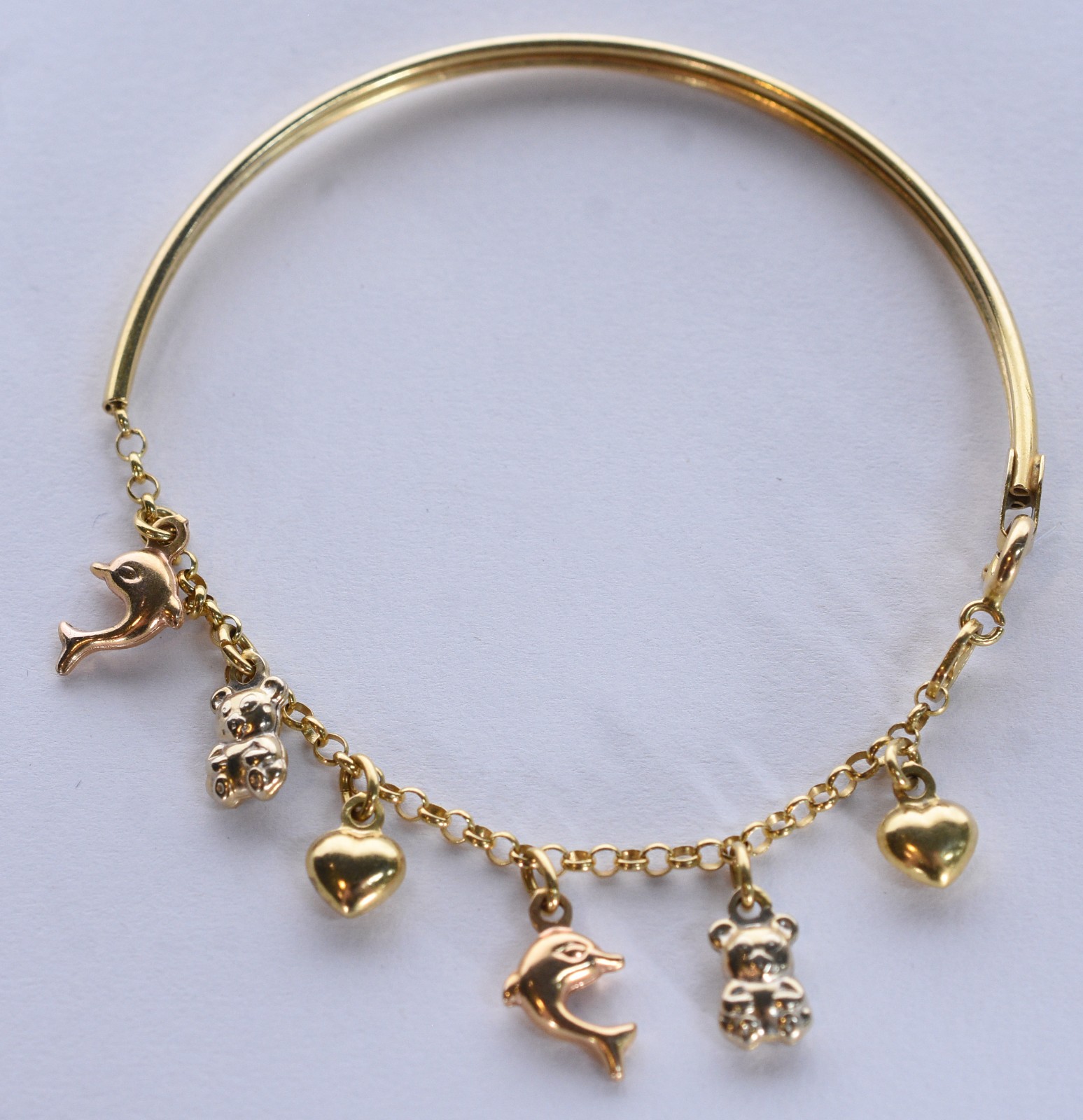 Pulseira modelo escrava de ouro 18 k, contraste 750 (Por motivos de... - foto 1 de 4
