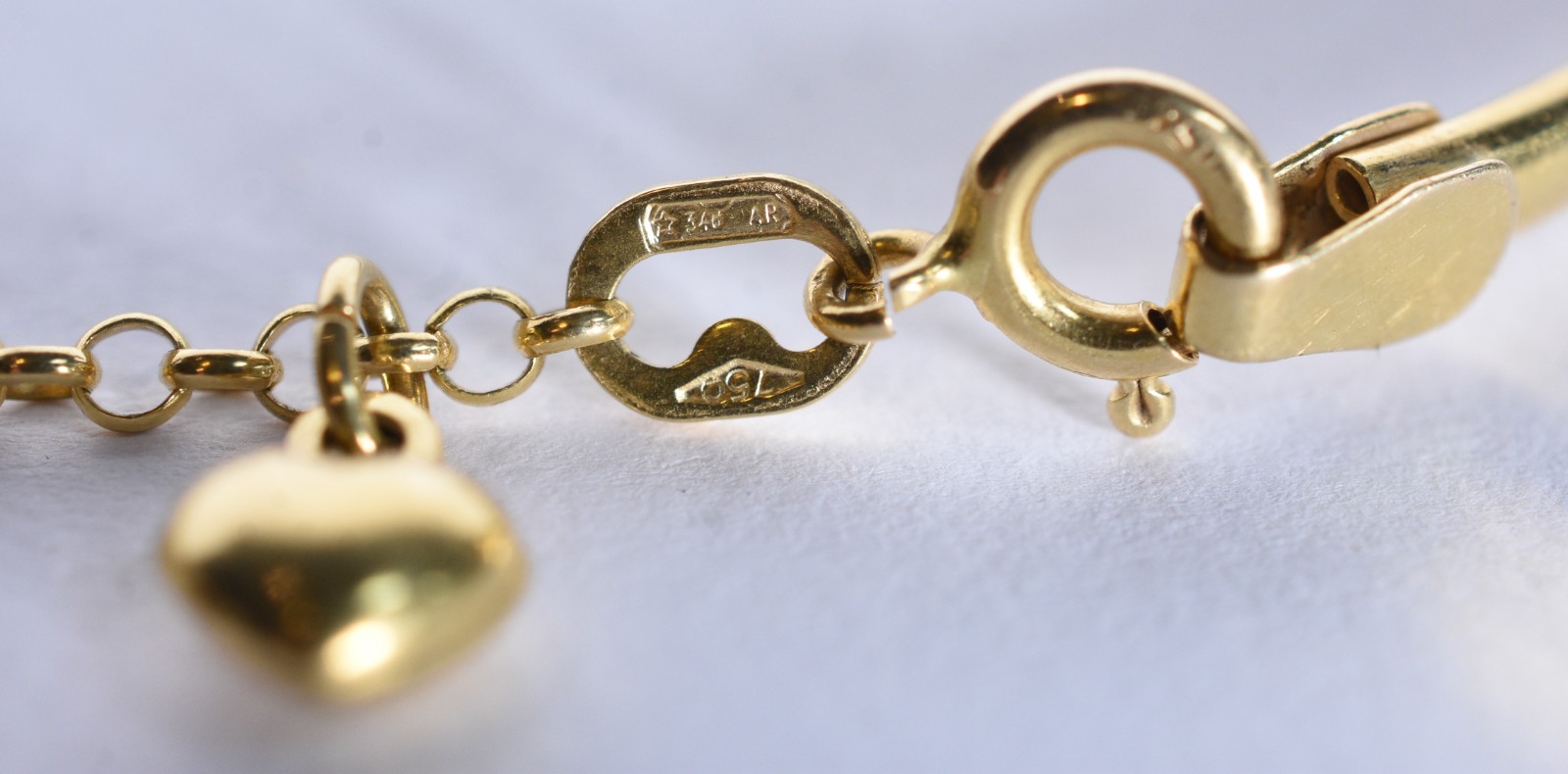 Pulseira modelo escrava de ouro 18 k, contraste 750 (Por motivos de... - foto 4 de 4