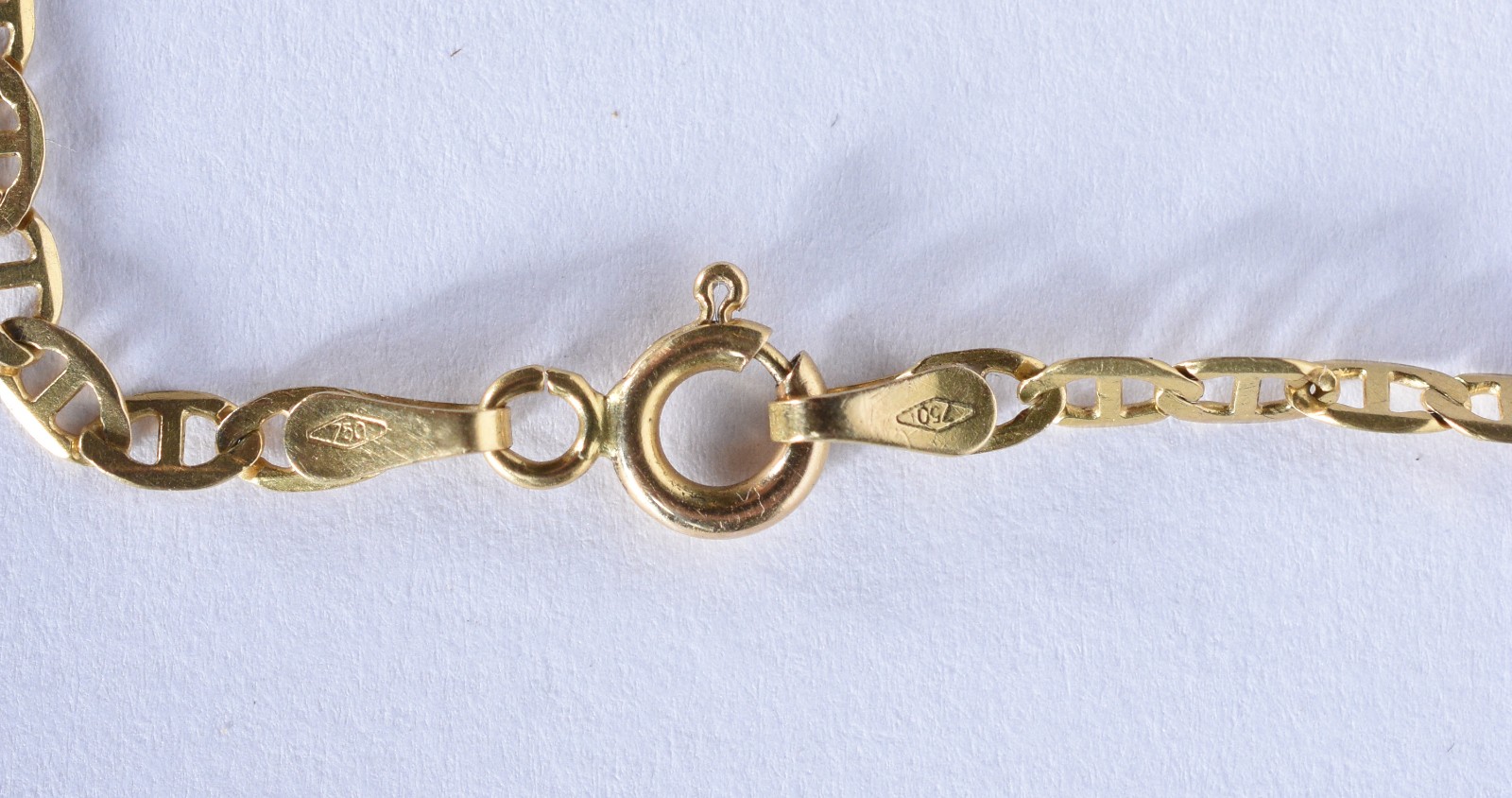 Pulseira de ouro 18 k, contraste 750 (Por motivos de segurança a peça... - foto 4 de 5