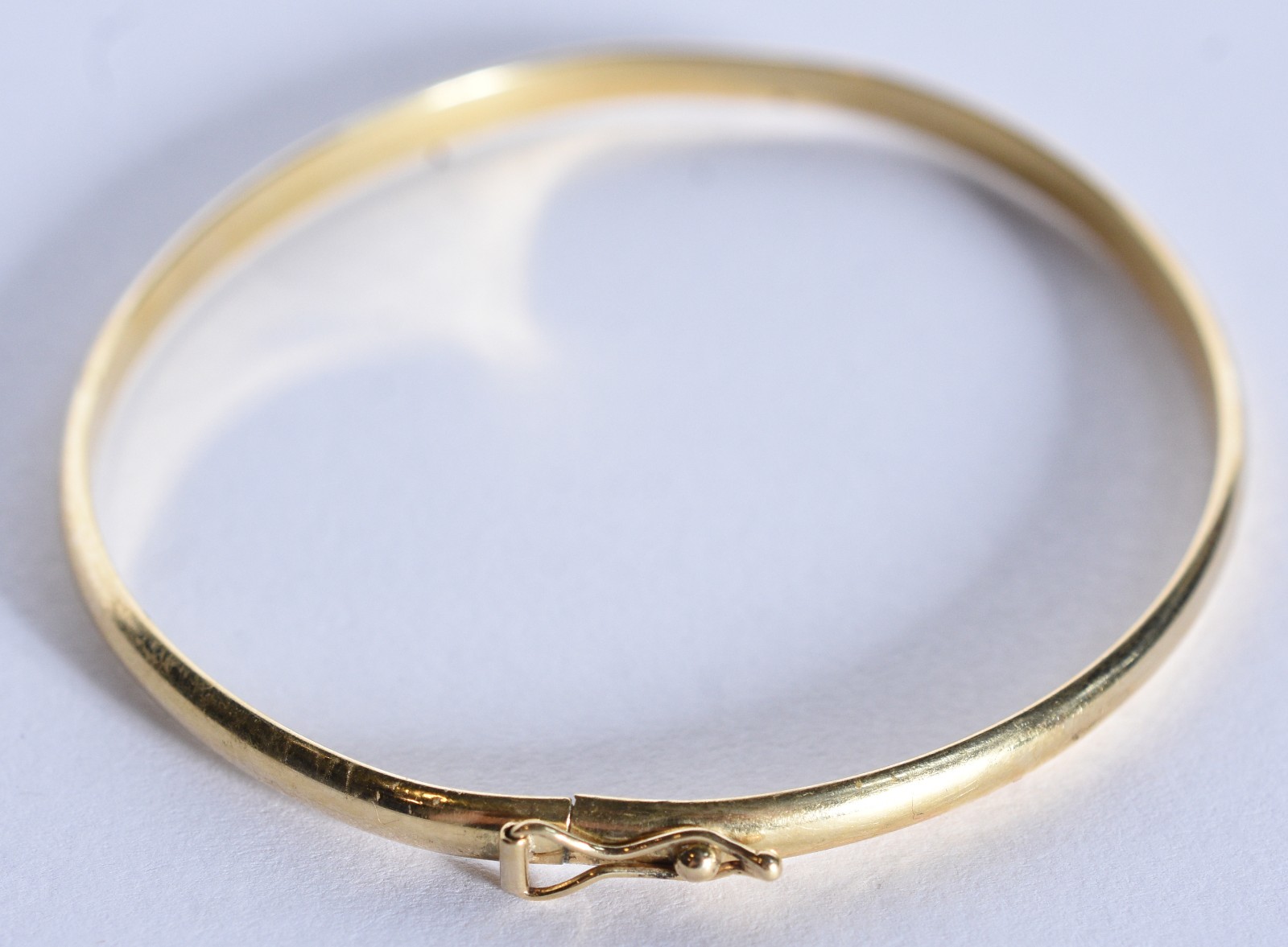 Pulseira escrava de ouro 18 k (Por motivos de segurança a peça não se... - foto 1 de 5