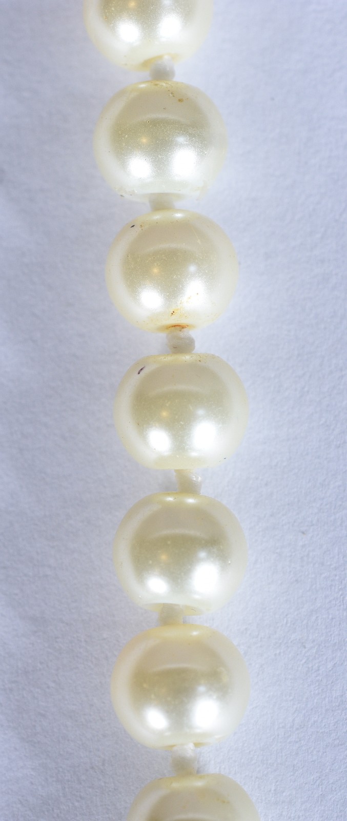 Colar com fecho e argolas em ouro 18 k contraste 750 com perolas... - foto 3 de 4