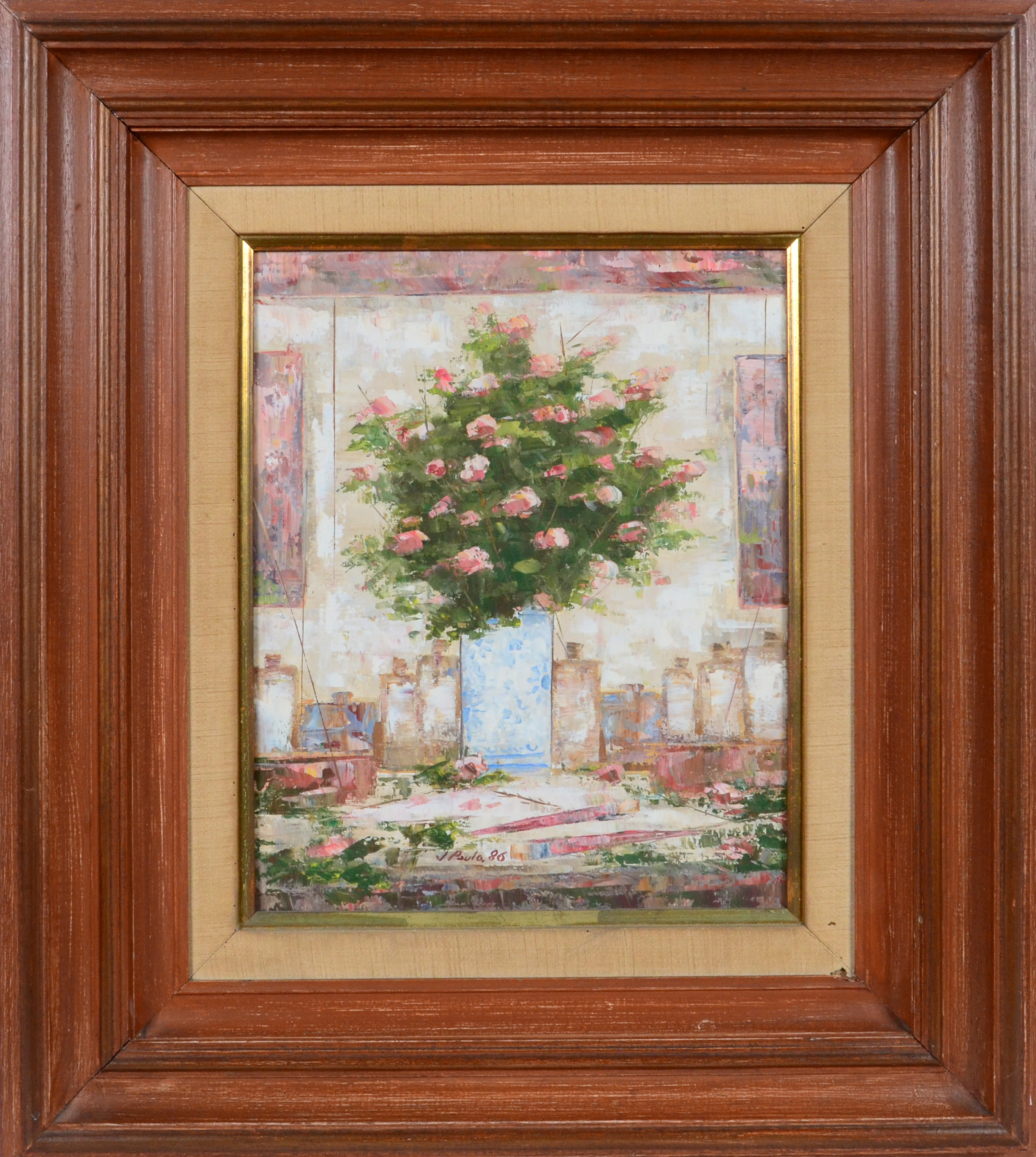 José Paulo Moreira da Fonseca (1922-2004), Vaso de flores - foto 1 de 2