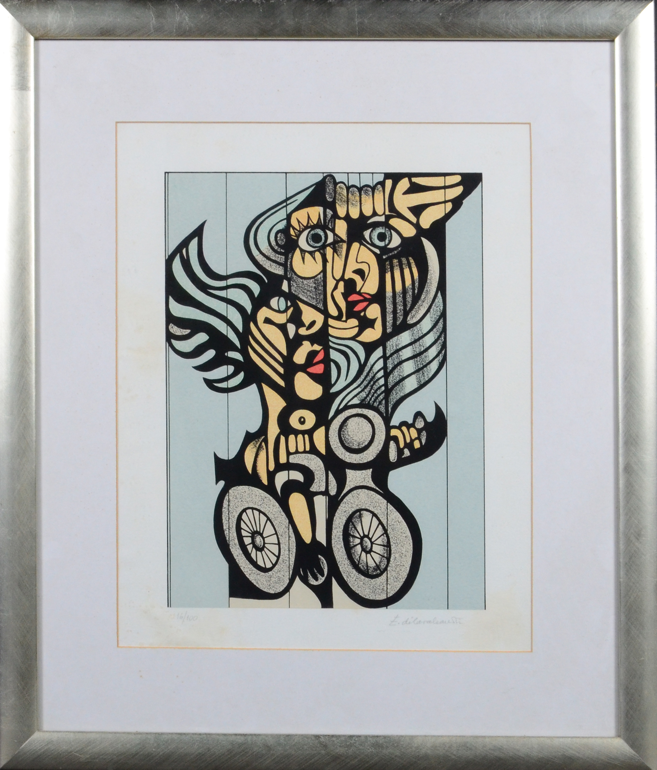 Di Cavalcanti (1897-1976), Figura estilizada - foto 1 de 2