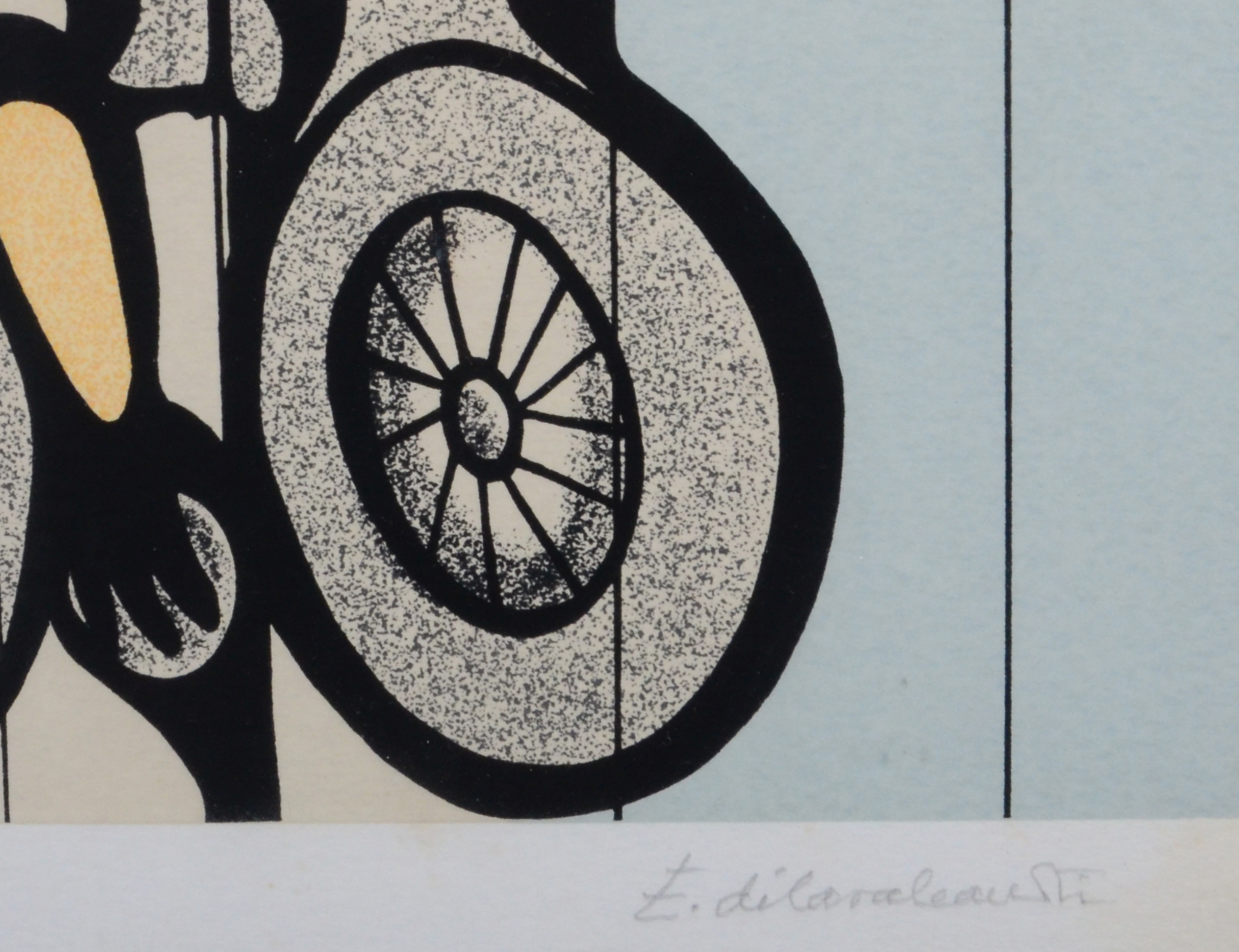 Di Cavalcanti (1897-1976), Figura estilizada - foto 2 de 2