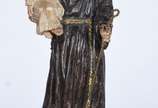 Santo Antonio com menino - Imagem portuguesa de... - Santo Antonio com menino - Imagem portuguesa de madeira policromada, séc.XIX