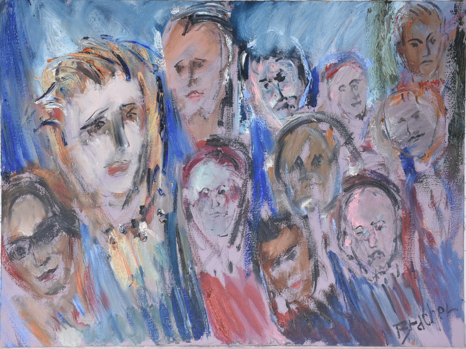 Carlos Bracher (1940), Figuras - foto 1 de 4