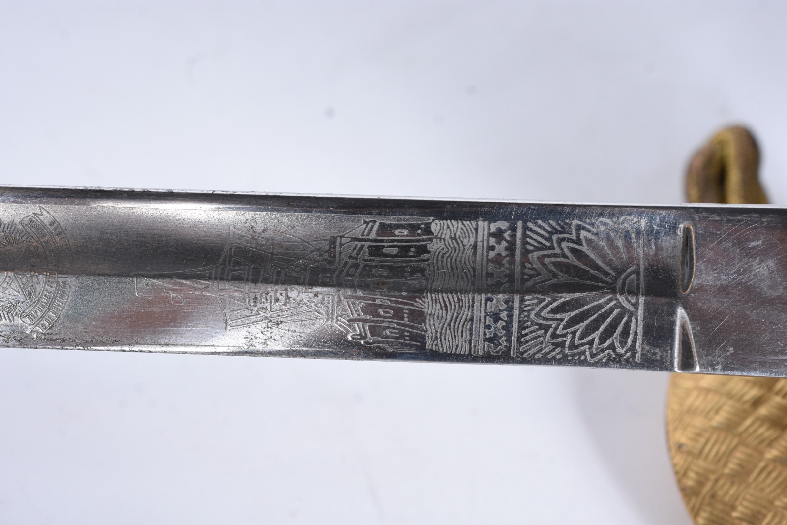 Espada de metal Eberle com bainha. - foto 8 de 11