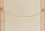 Sérgio Telles (1936-2022), Músico - Guache sobre papel. Paris, 1991. Pequenos pontos de fungo.