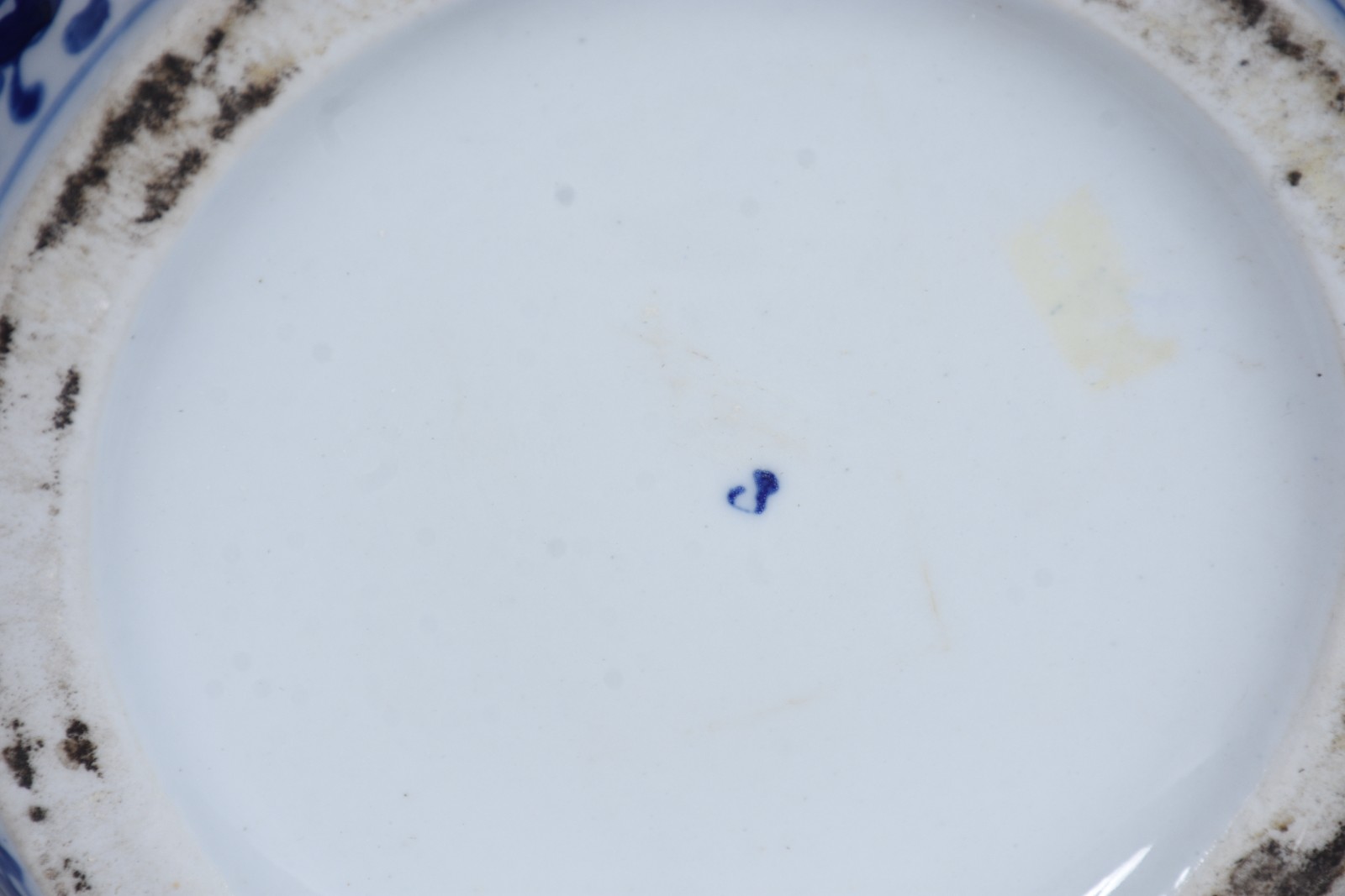 Par de potiches de porcelana oriental azul e branca. - foto 6 de 6