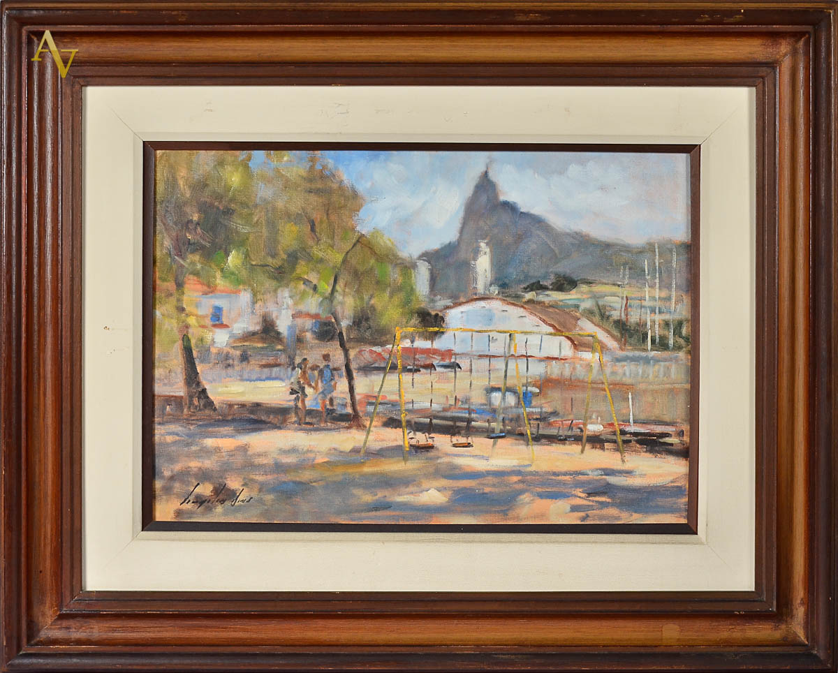 VIRGÍLIO DIAS - Paisagem - ost - 38 x 55