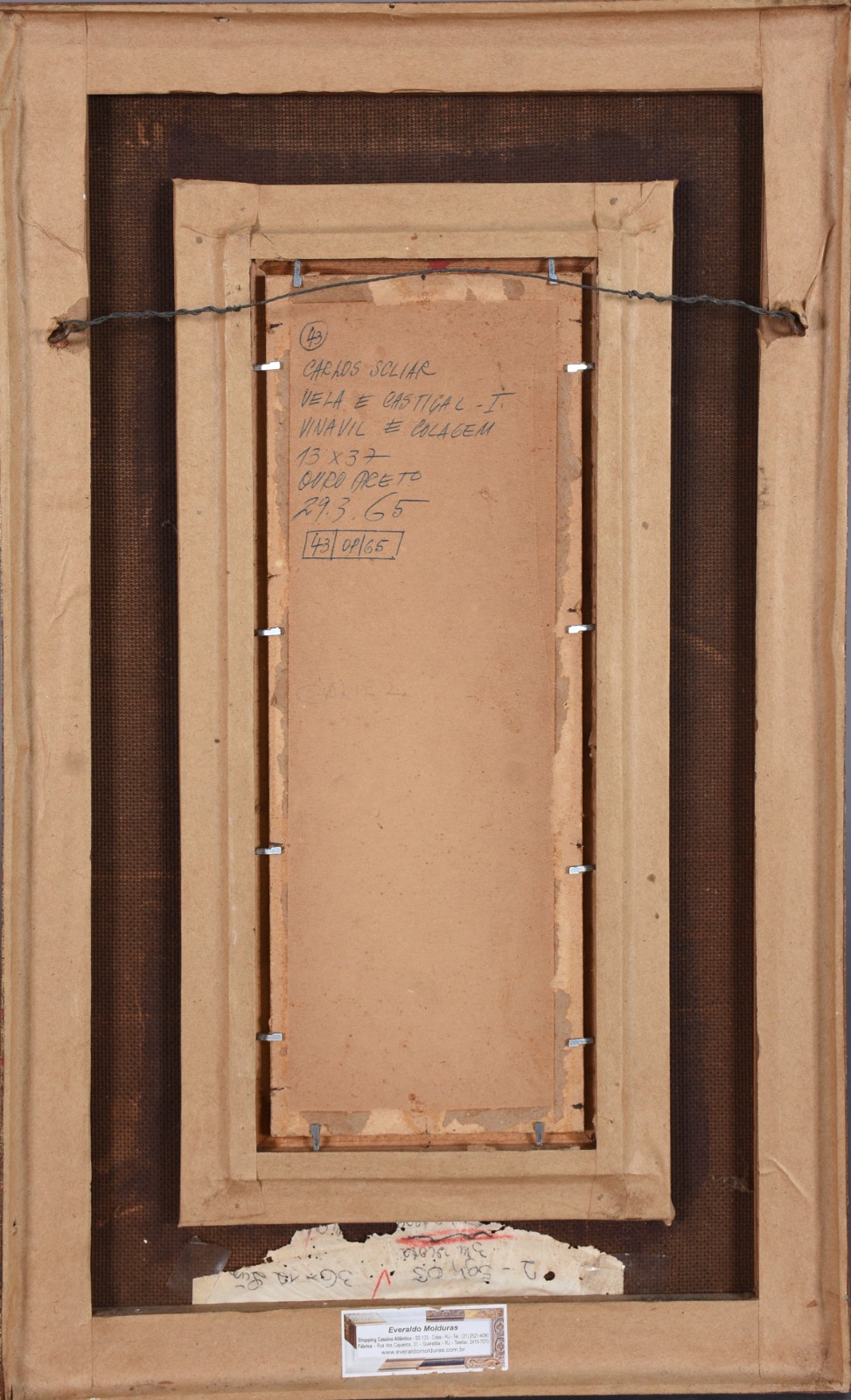 Carlos Scliar (1920-2001), Vela e Castiçal I - foto 5 de 6