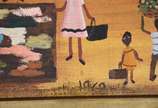 Rosina Becker do Valle (1914-2000), A Feira - Óleo sobre tela - datado 1969.