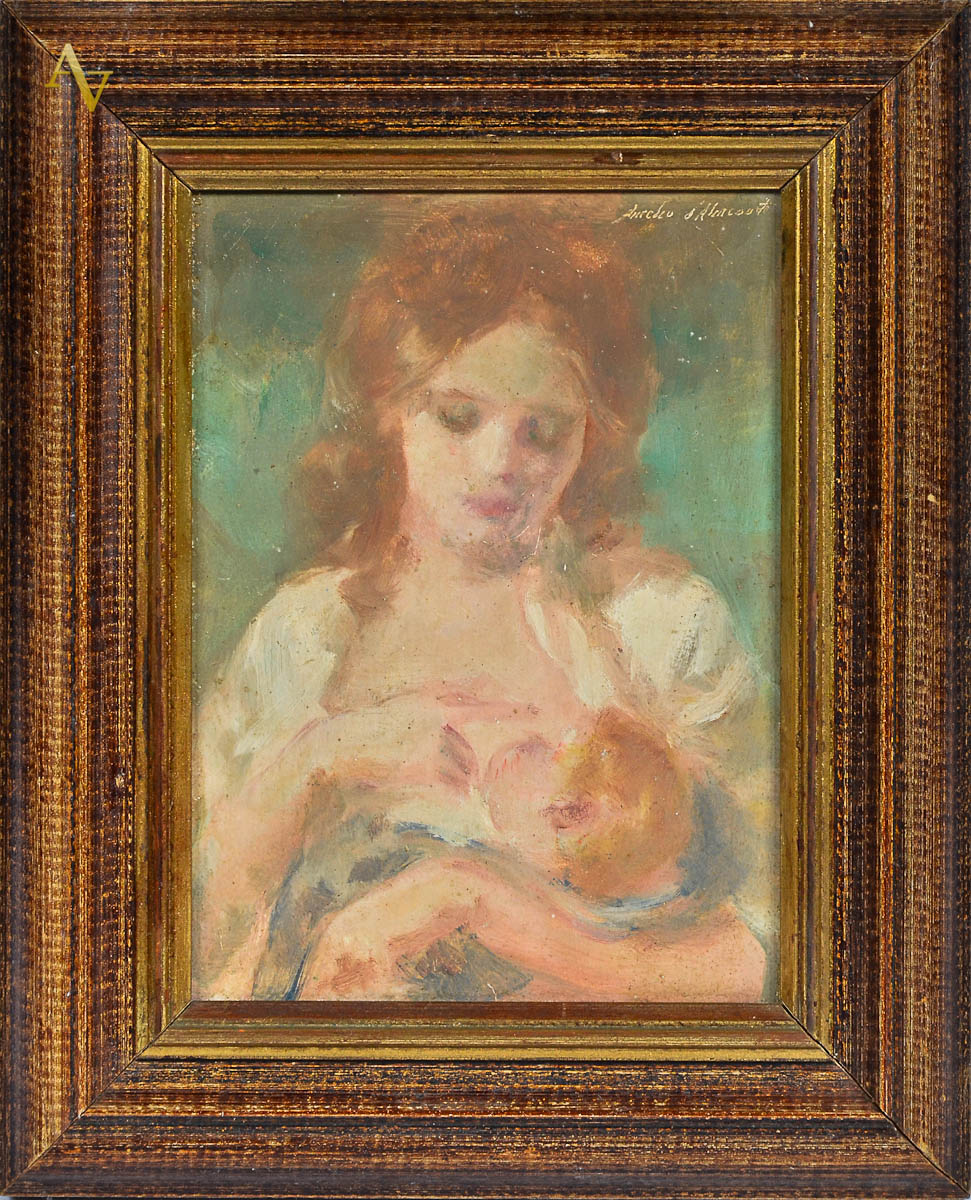 AURELIO D´ALINCOURT - Maternidade - ose - 16 x 22.
