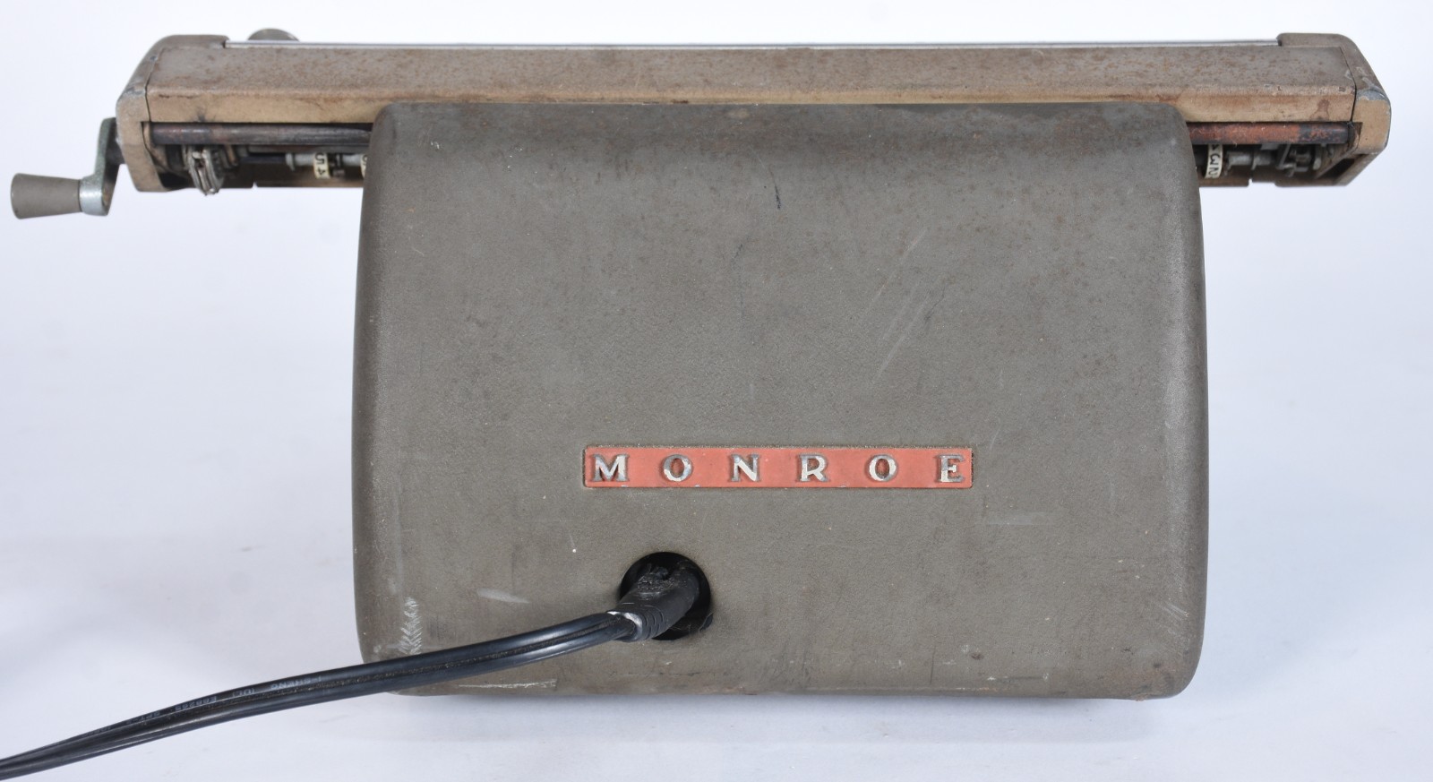 Antiga máquina de calcular Monroe. Oxidações. - foto 4 de 9