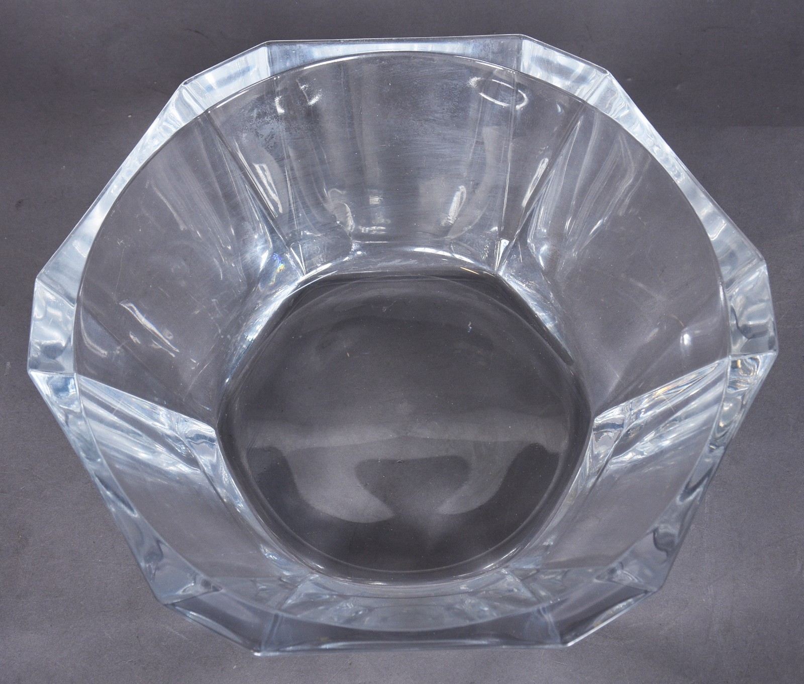 Bowl de cristal facetado. - foto 3 de 4