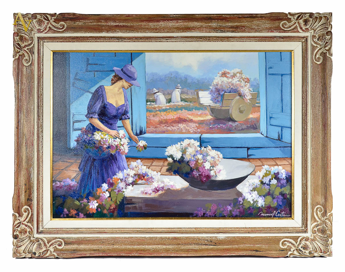 MANOEL COSTA - Florista - ost - 70 x 100.