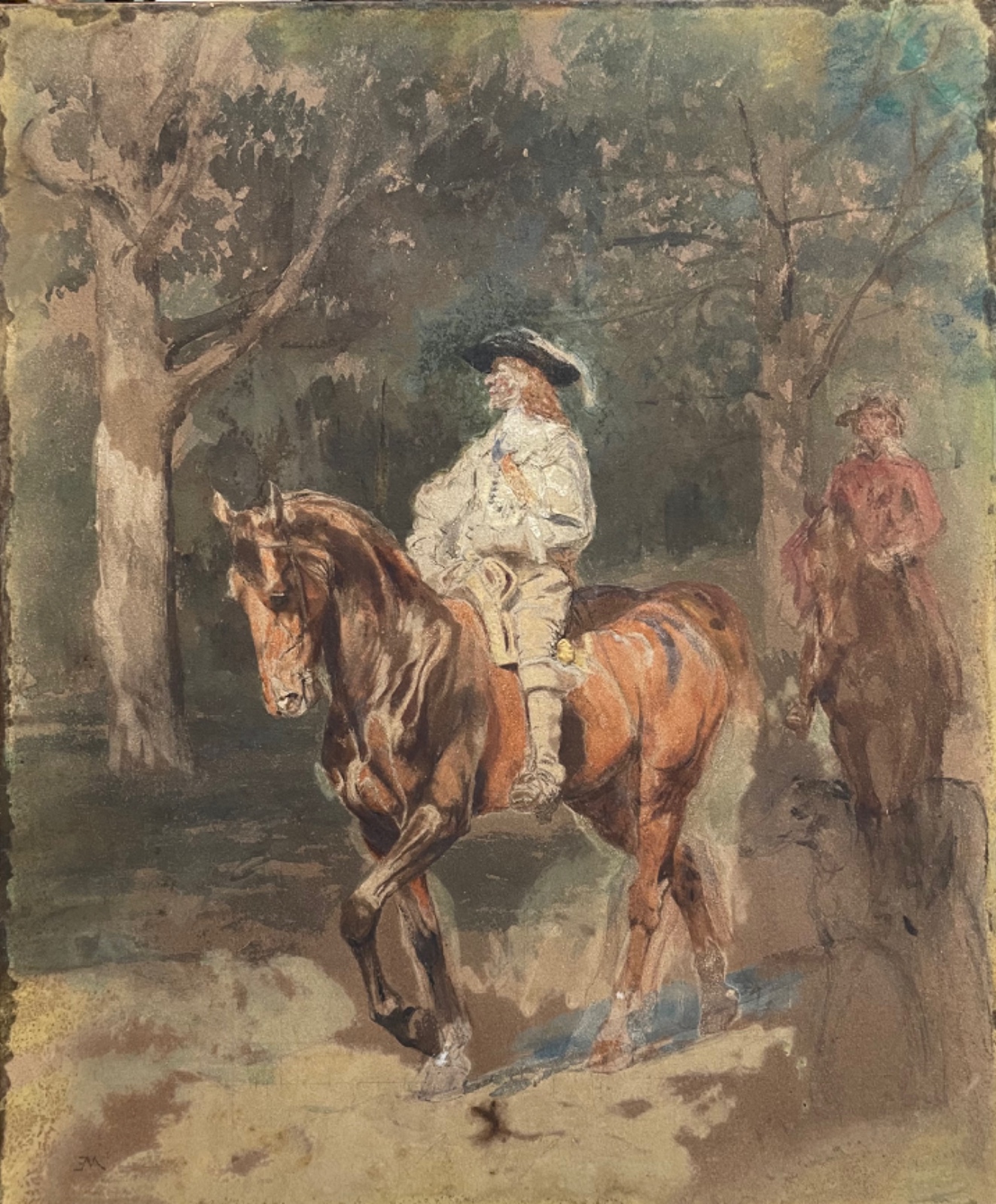 Meissonier (1815-1891), Cavaleiro - foto 8 de 10
