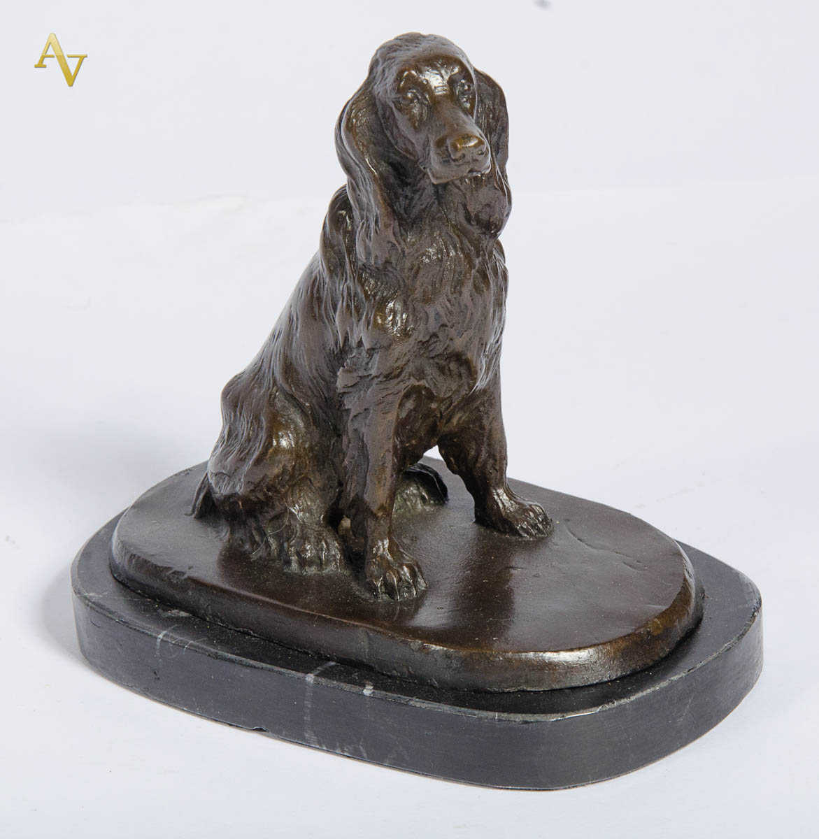 MARCEL DEBUT (França, 1865-1933). Escultura de bronze, executada c/ a...