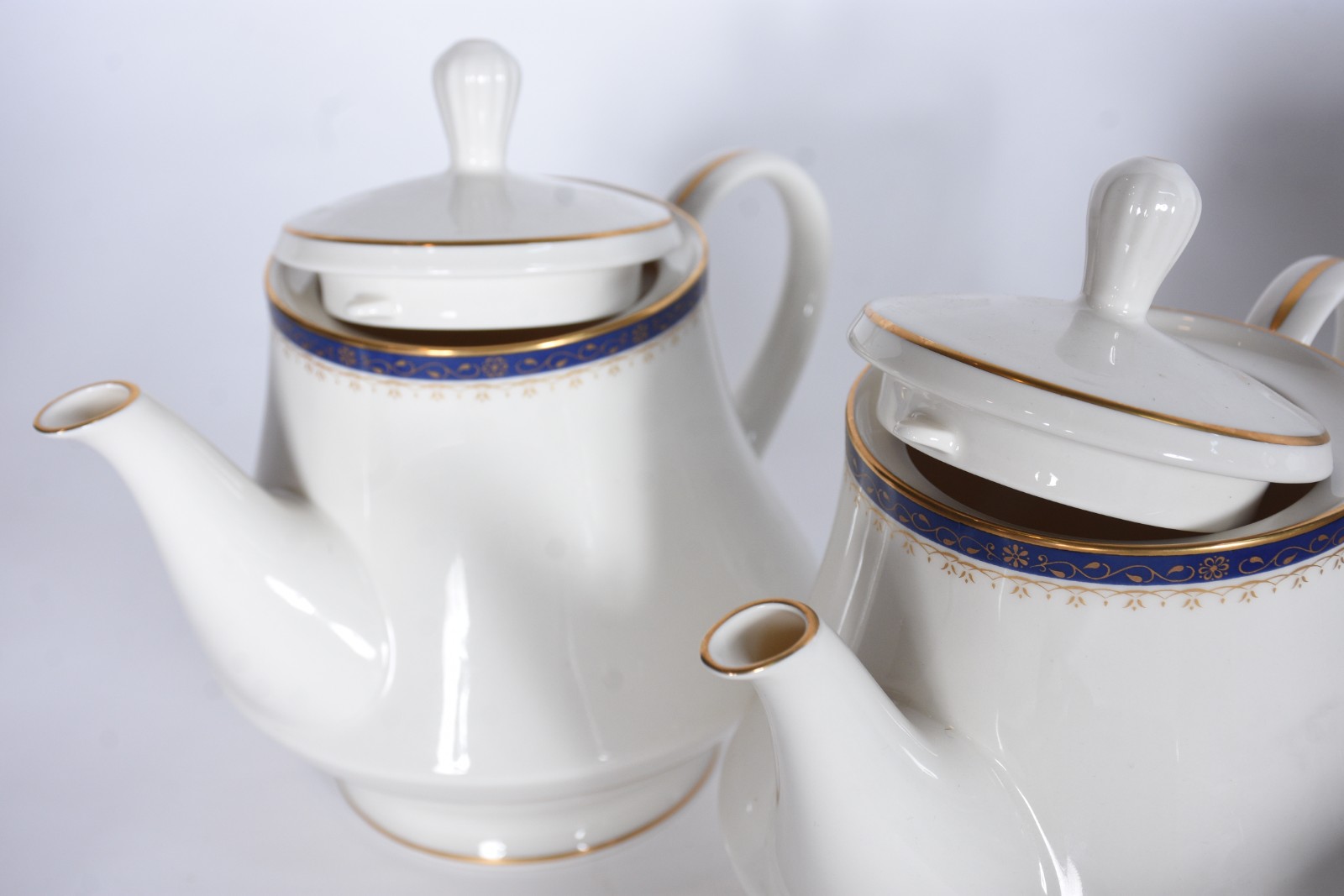Aparelho de chá e café de porcelana Noritake na cor offwhite com... - foto 2 de 6