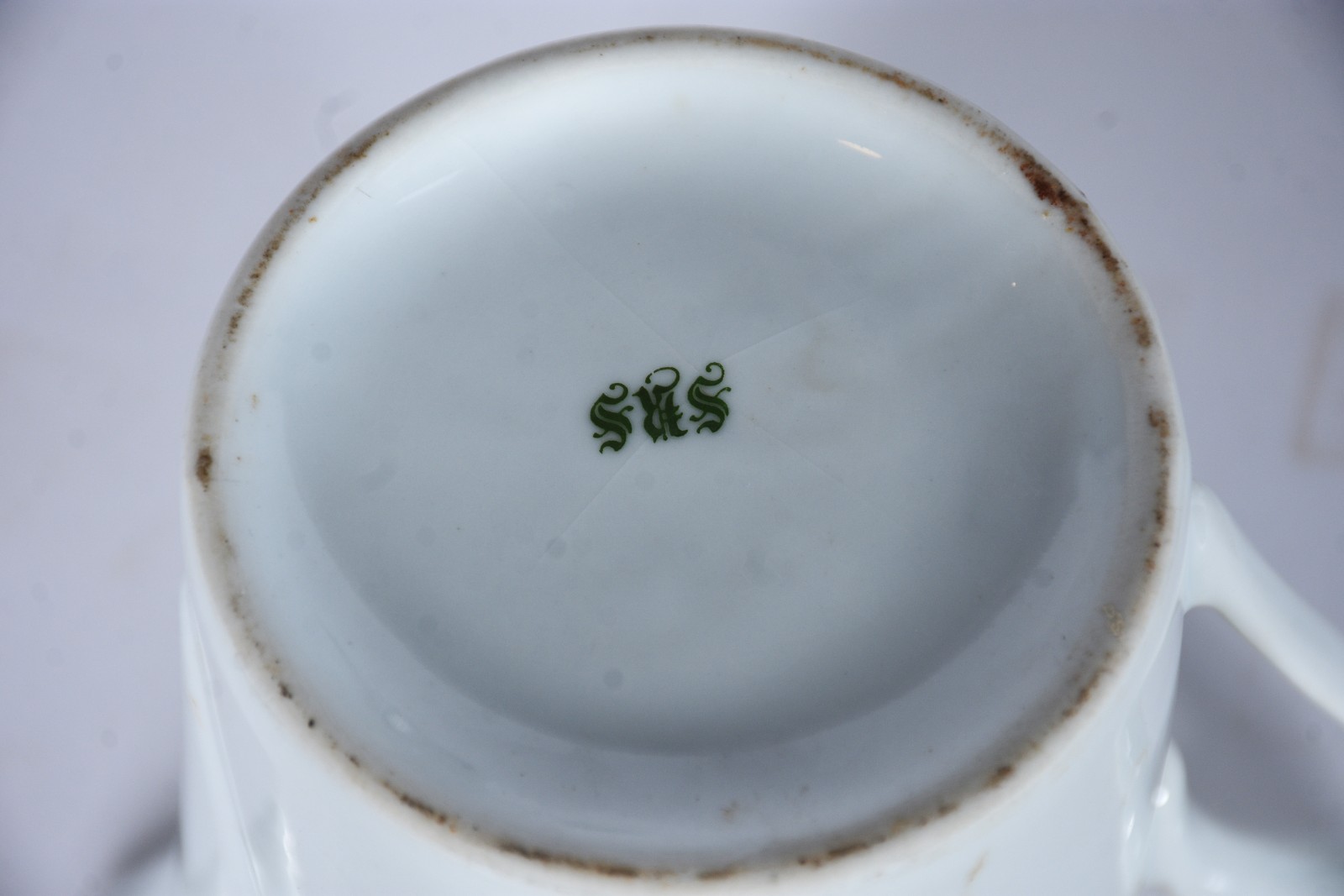 Serviço de café de porcelana Real decorado com flores em policromia... - foto 8 de 11