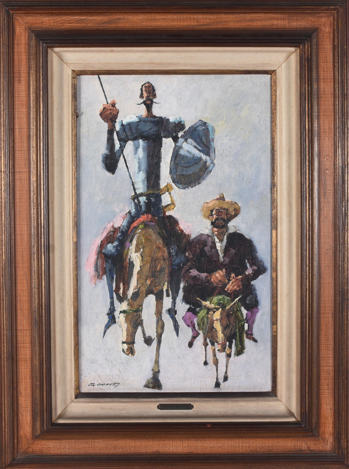 Dom Quixote e Sancho Pança - foto 2 de 6