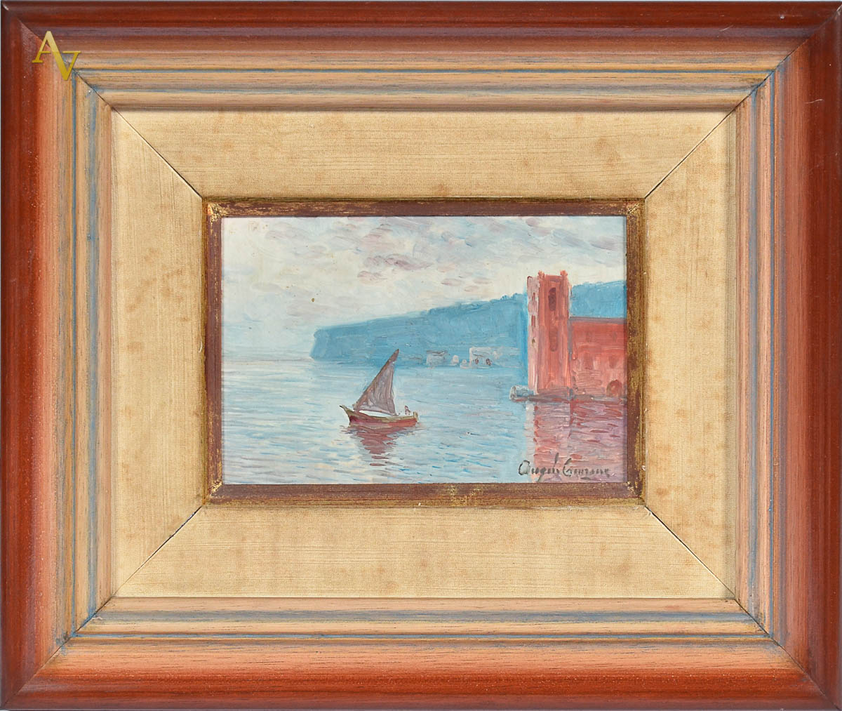ANGELO CANNONE - Palazzo Donanna ( c/ dedicatória) - ose - 22 x 16.