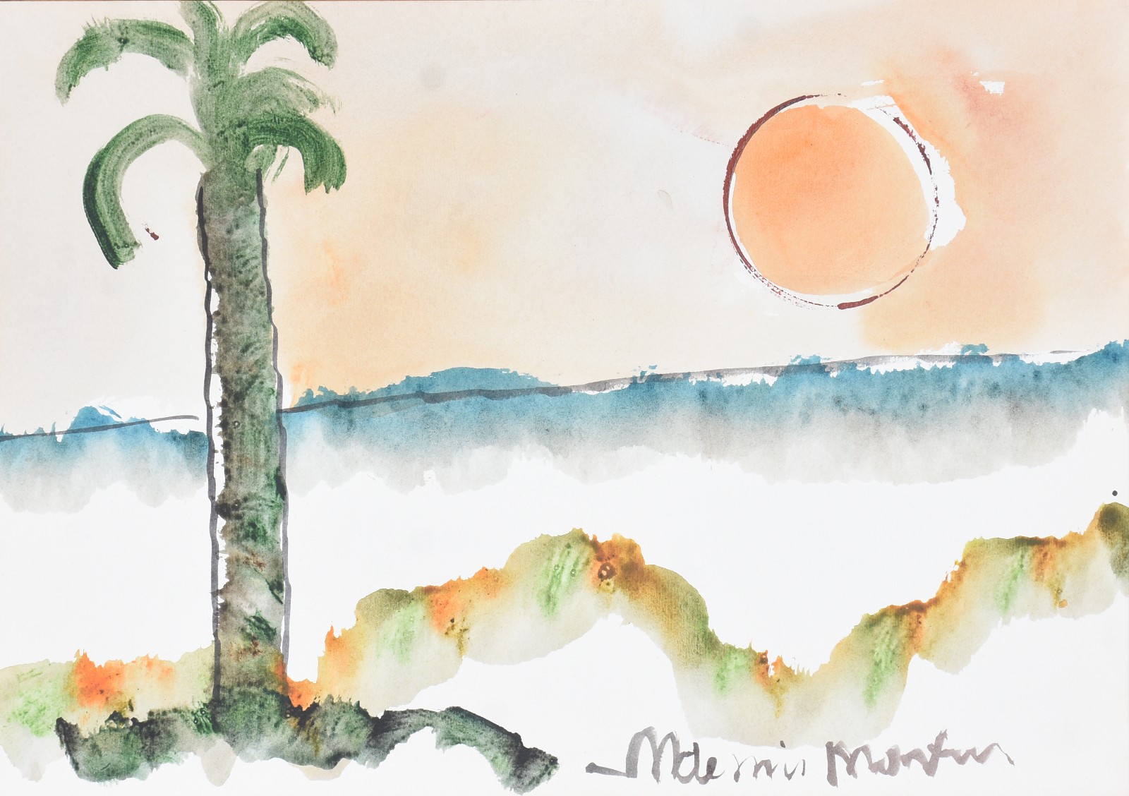 Aldemir Martins (1922-2006), Paisagem - foto 1 de 5