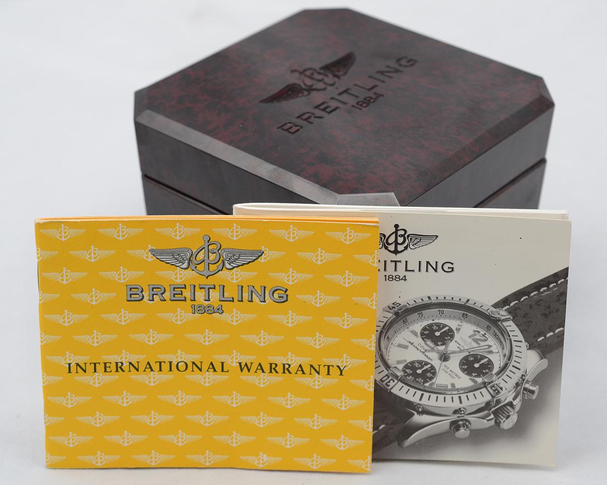 BREITILING - Relógio masculino, com certificado, garantia e nota... - foto 5 de 5