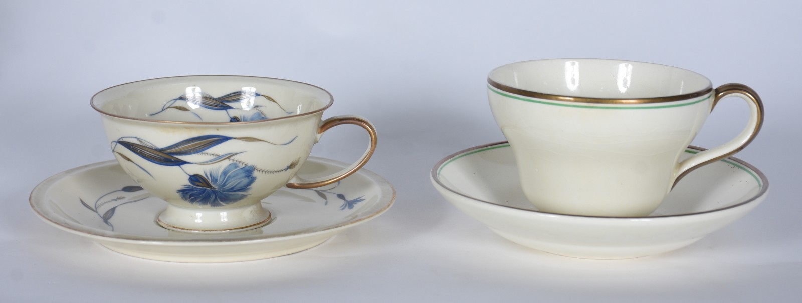 Diversas peças de porcelana, sendo: parte de serviço para chá de... - foto 5 de 11