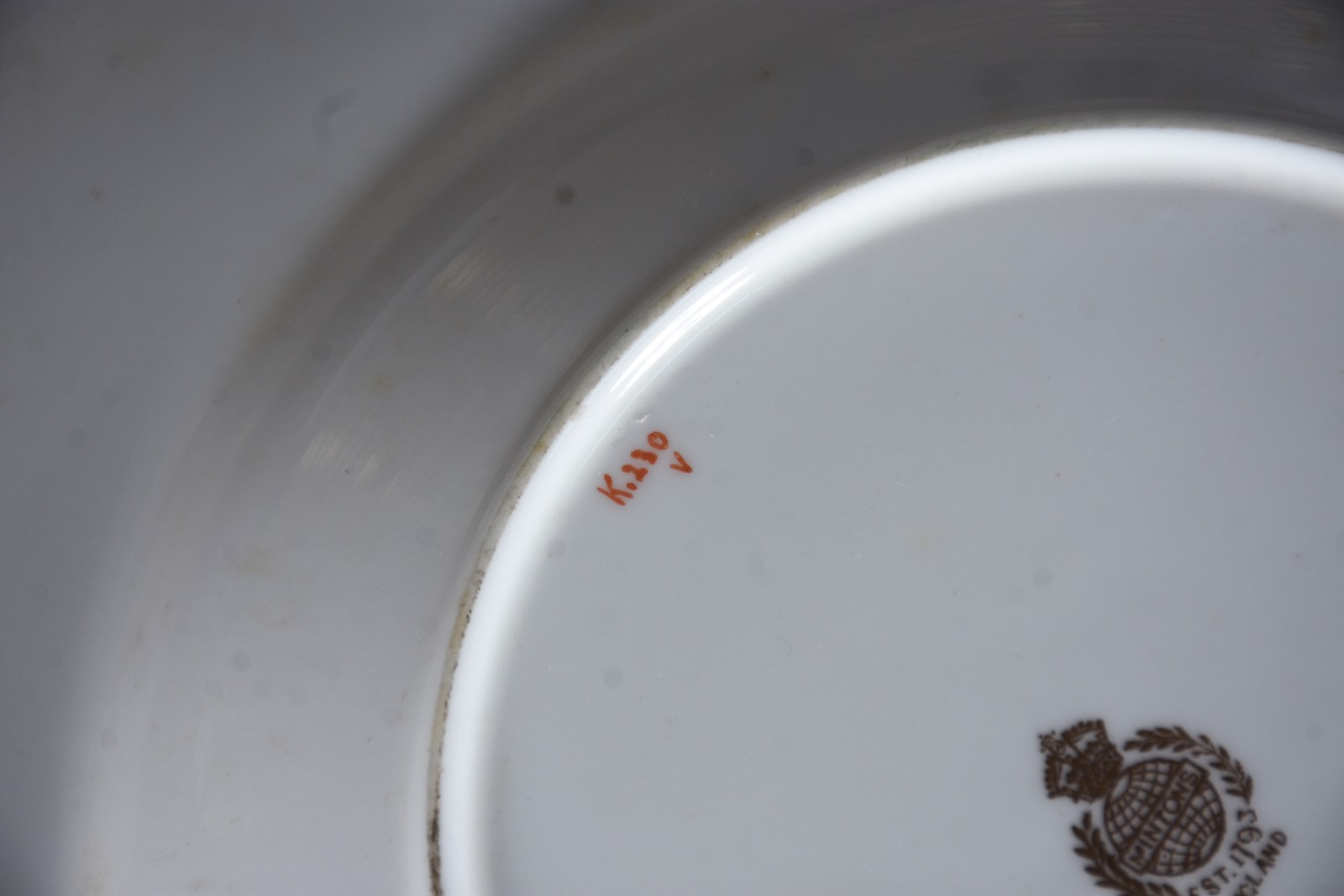 Aparelho de jantar de porcelana inglesa "MINTONS", na cor branca... - foto 8 de 8