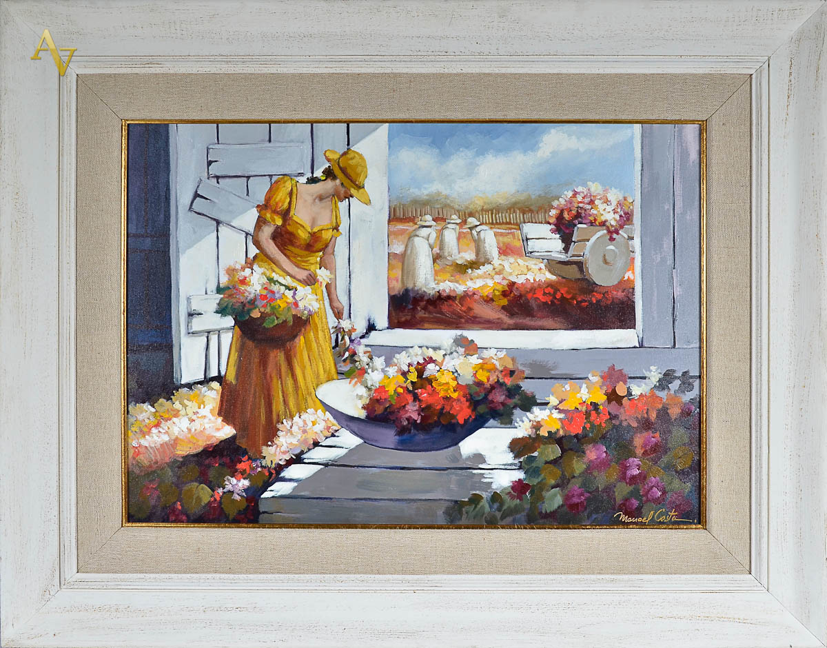MANOEL COSTA - Florista - ost - 70 x 100.