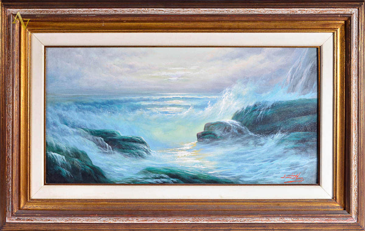 BENEDITO LUIZI - Marinha - ost - 50 x 100.