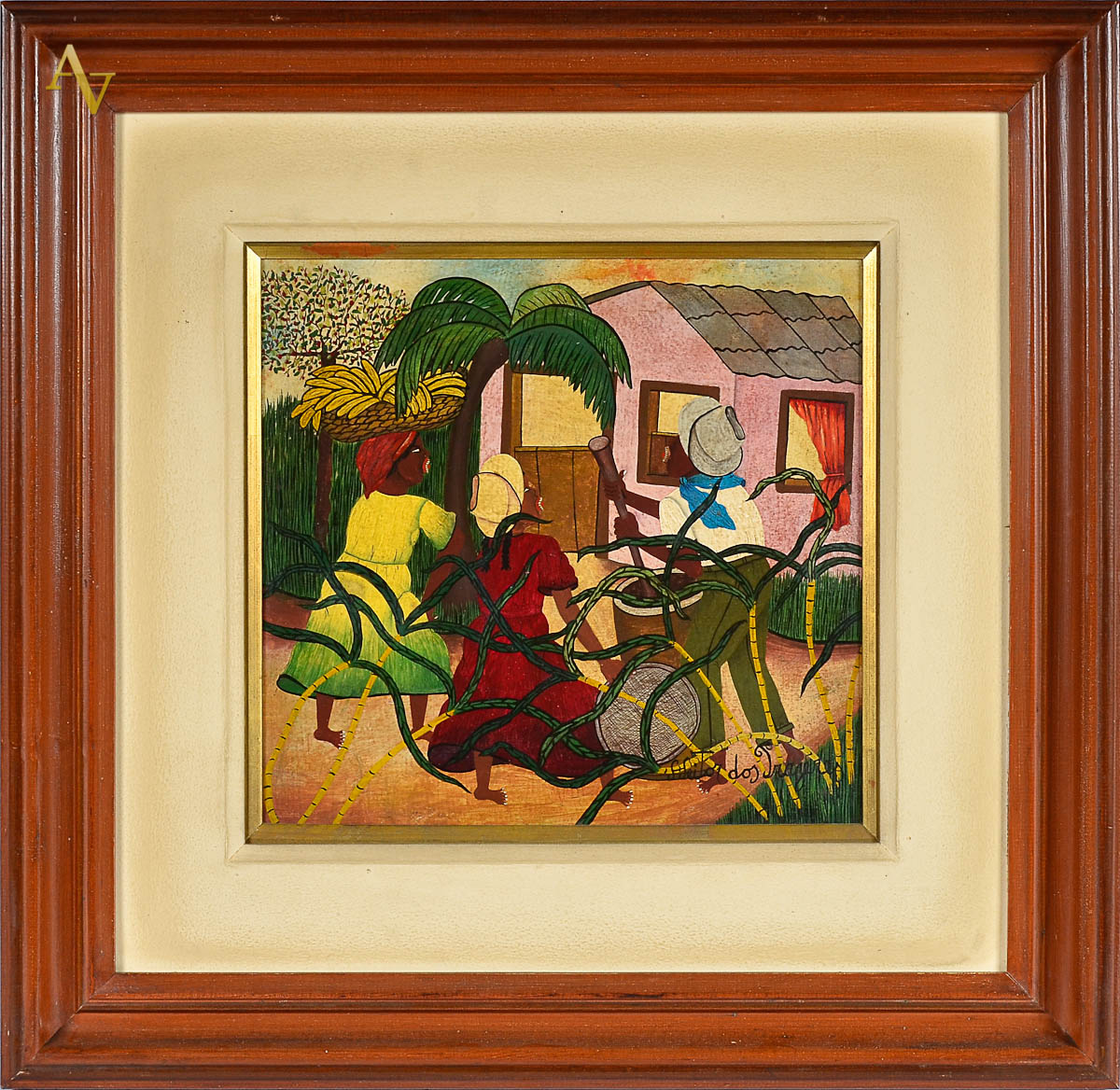 HEITOR DOS PRAZERES - pilando café - ose - 31 x 33
