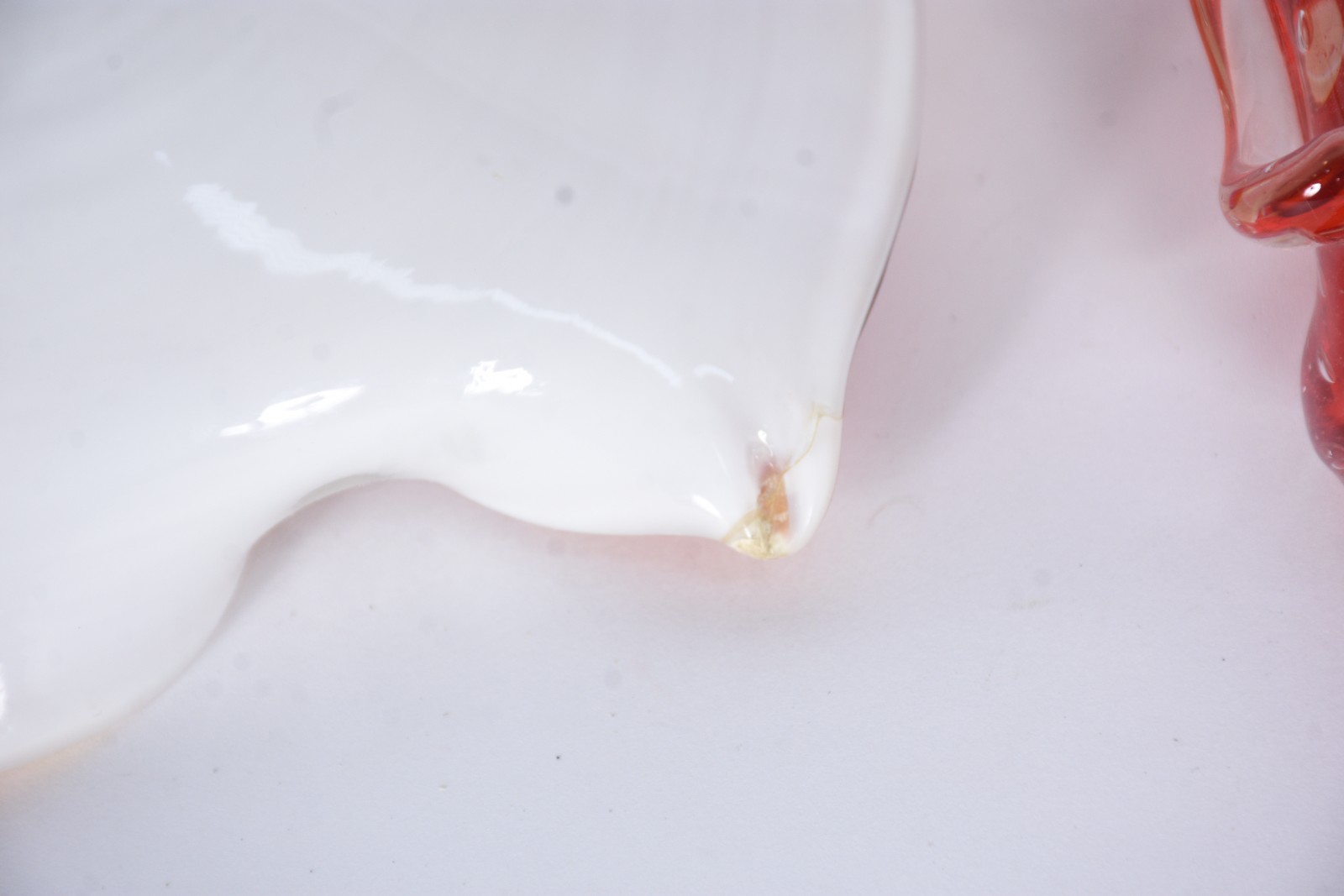 Dois bowls de murano em tons de laranja. - foto 7 de 7