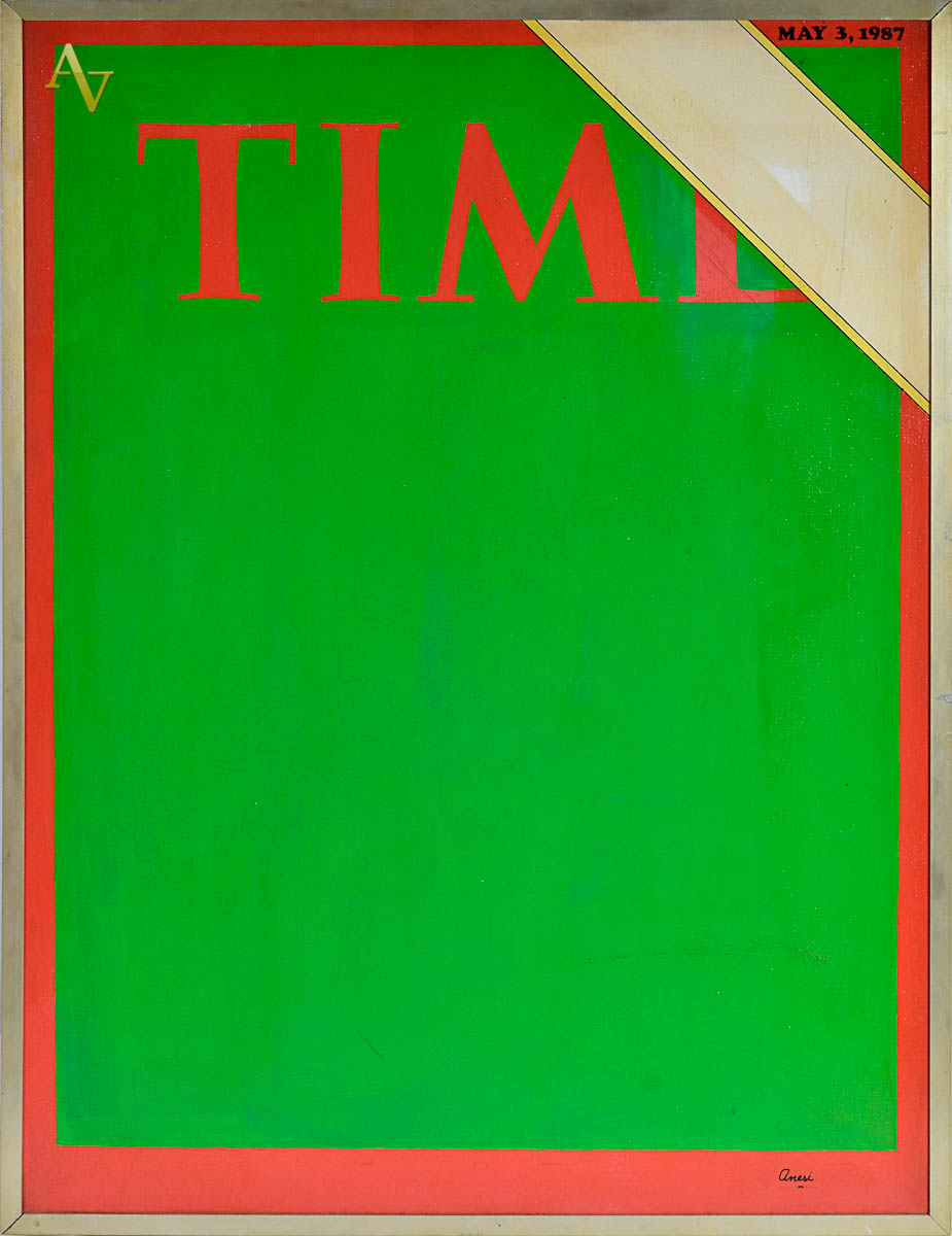 CARLOS ANESI - Capa do Time, dat. May 3, 1987 - ost - 81 x 60