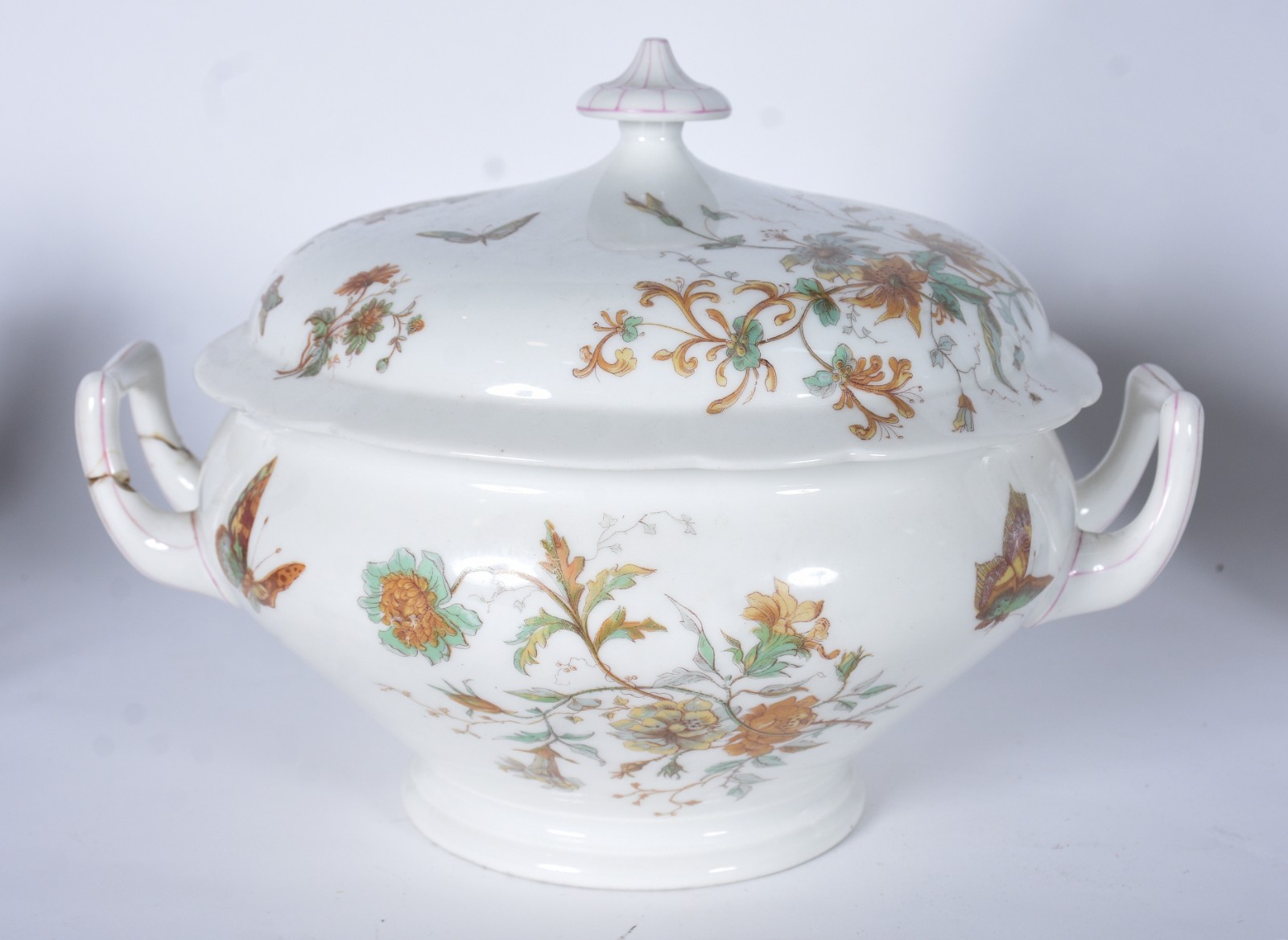 Parte de serviço de jantar de porcelana francesa Velho Paris... - foto 4 de 6