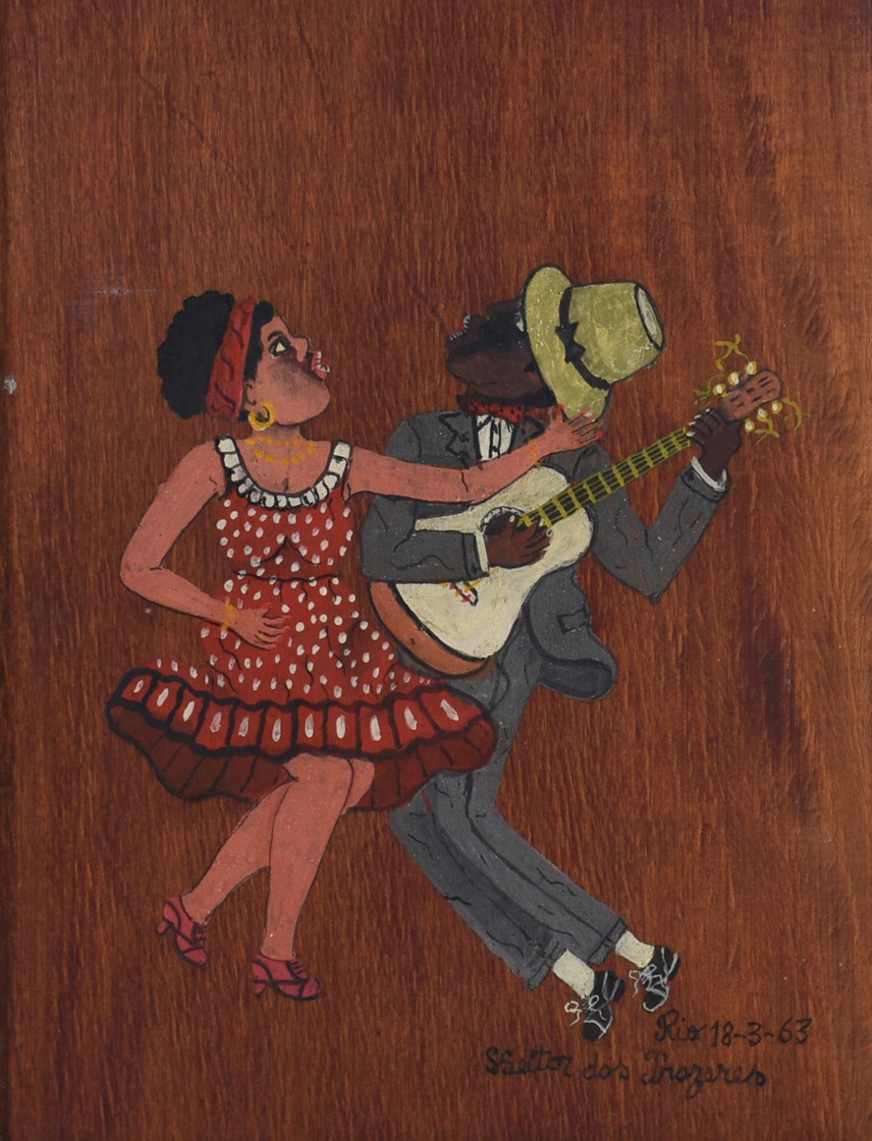 Heitor dos Prazeres (1898-1966), Casal no samba - foto 1 de 5