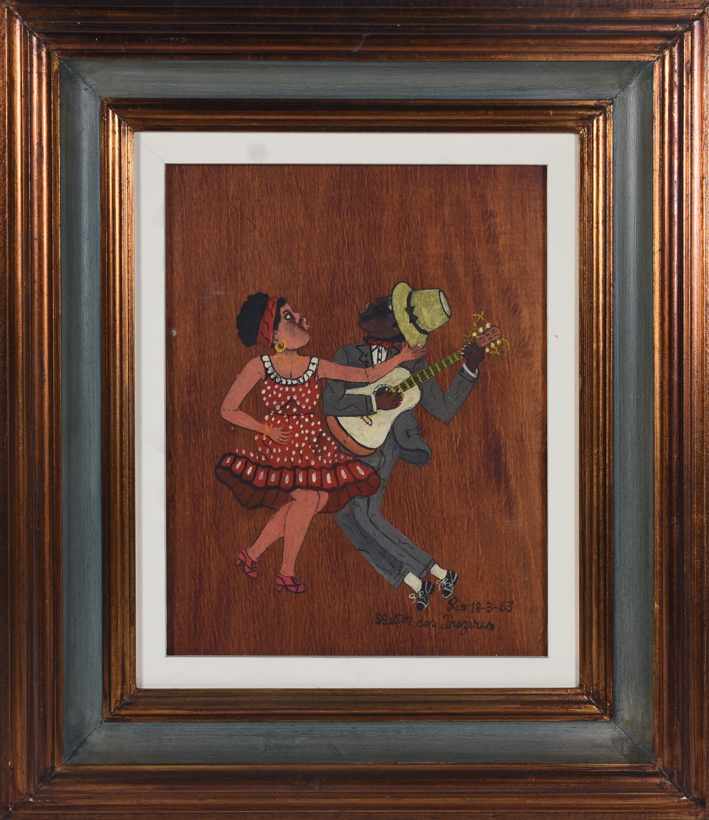 Heitor dos Prazeres (1898-1966), Casal no samba - foto 2 de 5