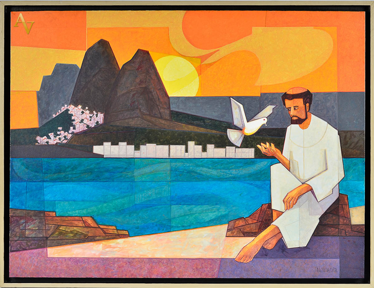 DAVID DA COSTA - São Francisco - ast - 60 x 80.