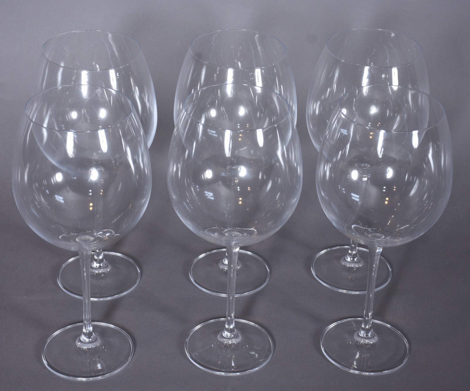 Seis taças de cristal feitio ballon para vinho, 820 ml. - foto 2 de 5