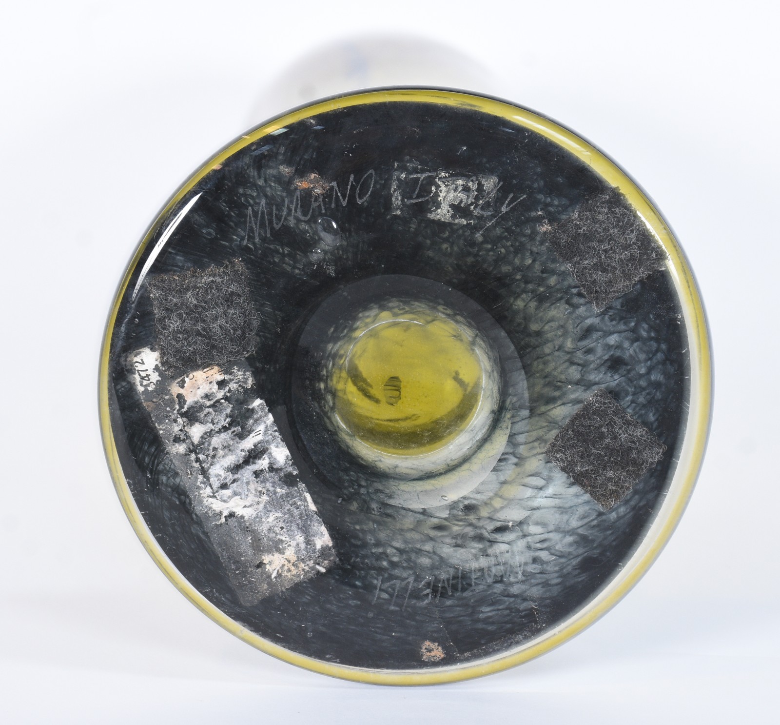 Vaso de murano italiano mesclado, assinado na base. - foto 4 de 6